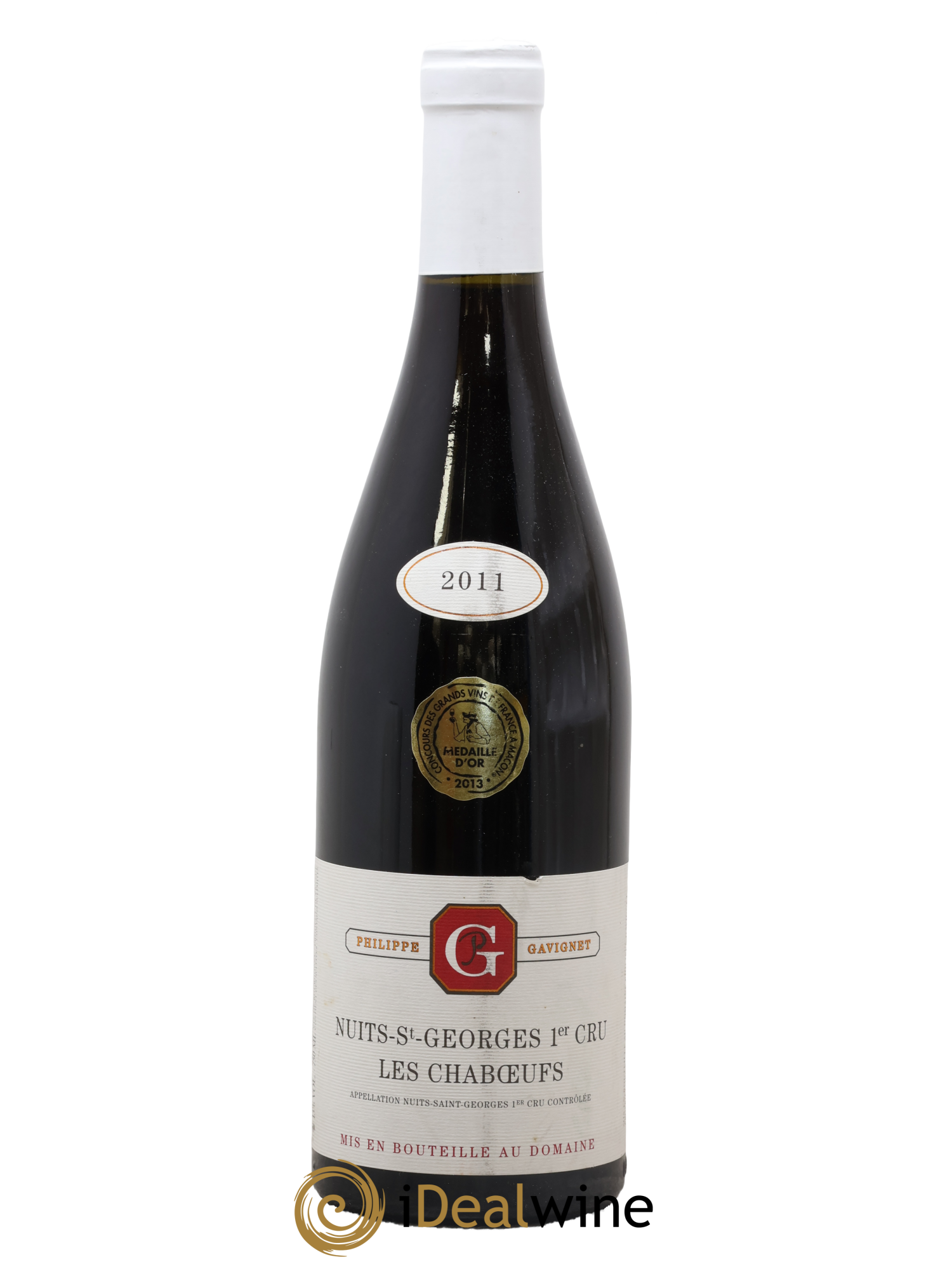 Nuits Saint-Georges 1er Cru Les Chaboeufs Gavignet 2011 - Lot of 1 bottle - 0