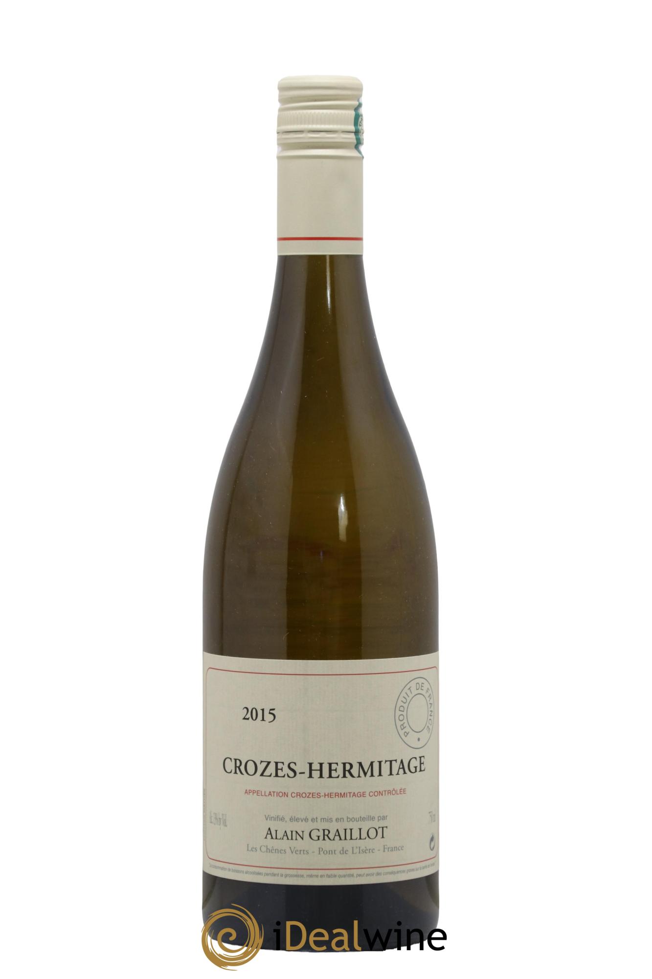 Crozes-Hermitage Domaine Graillot 2015 - Lot of 1 bottle - 0