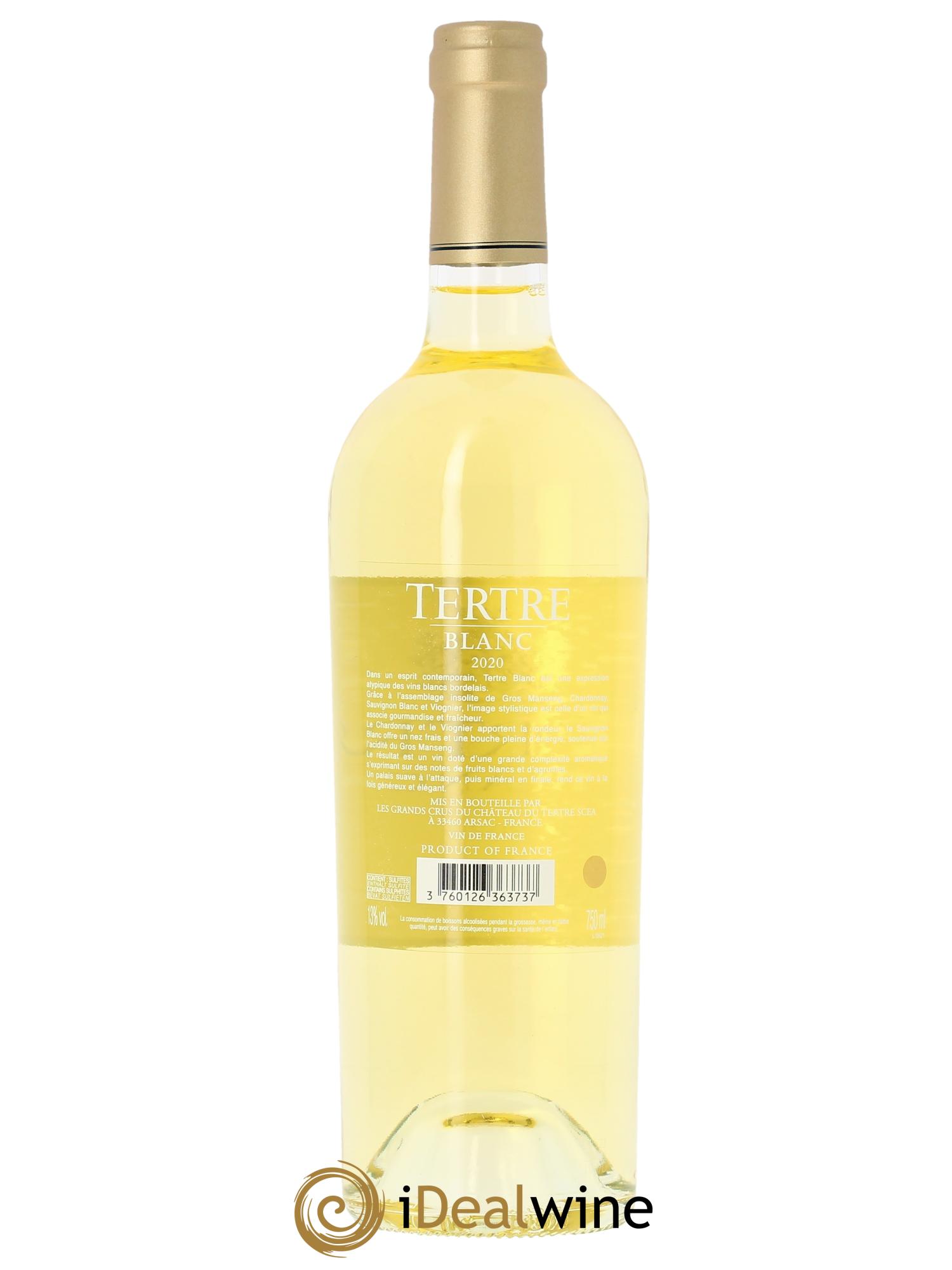 Tertre Blanc 2020 - Lotto di 1 bottiglia - 1