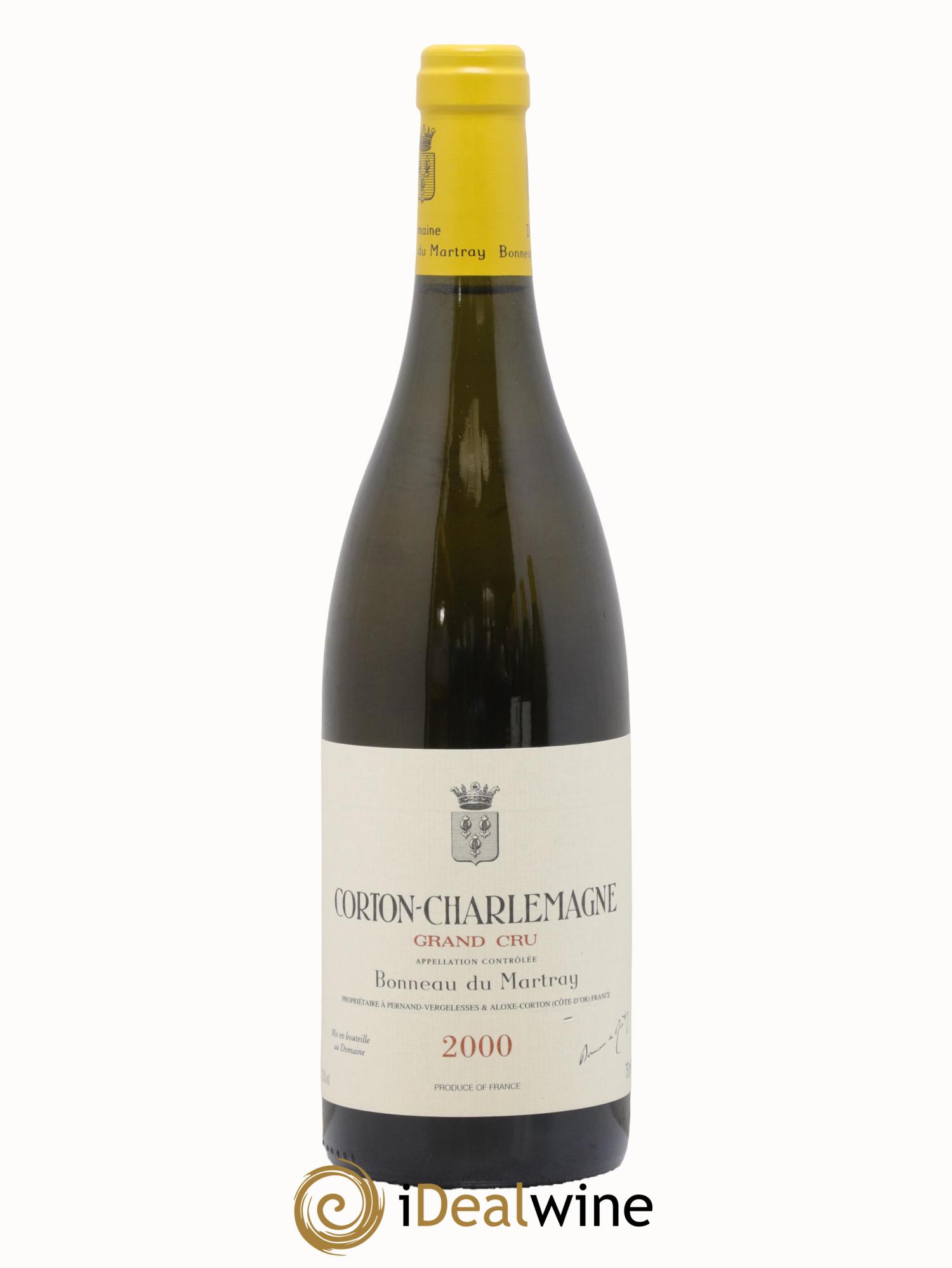 Corton-Charlemagne Grand Cru Bonneau du Martray (Domaine) 2000 - Posten von 1 Flasche - 0