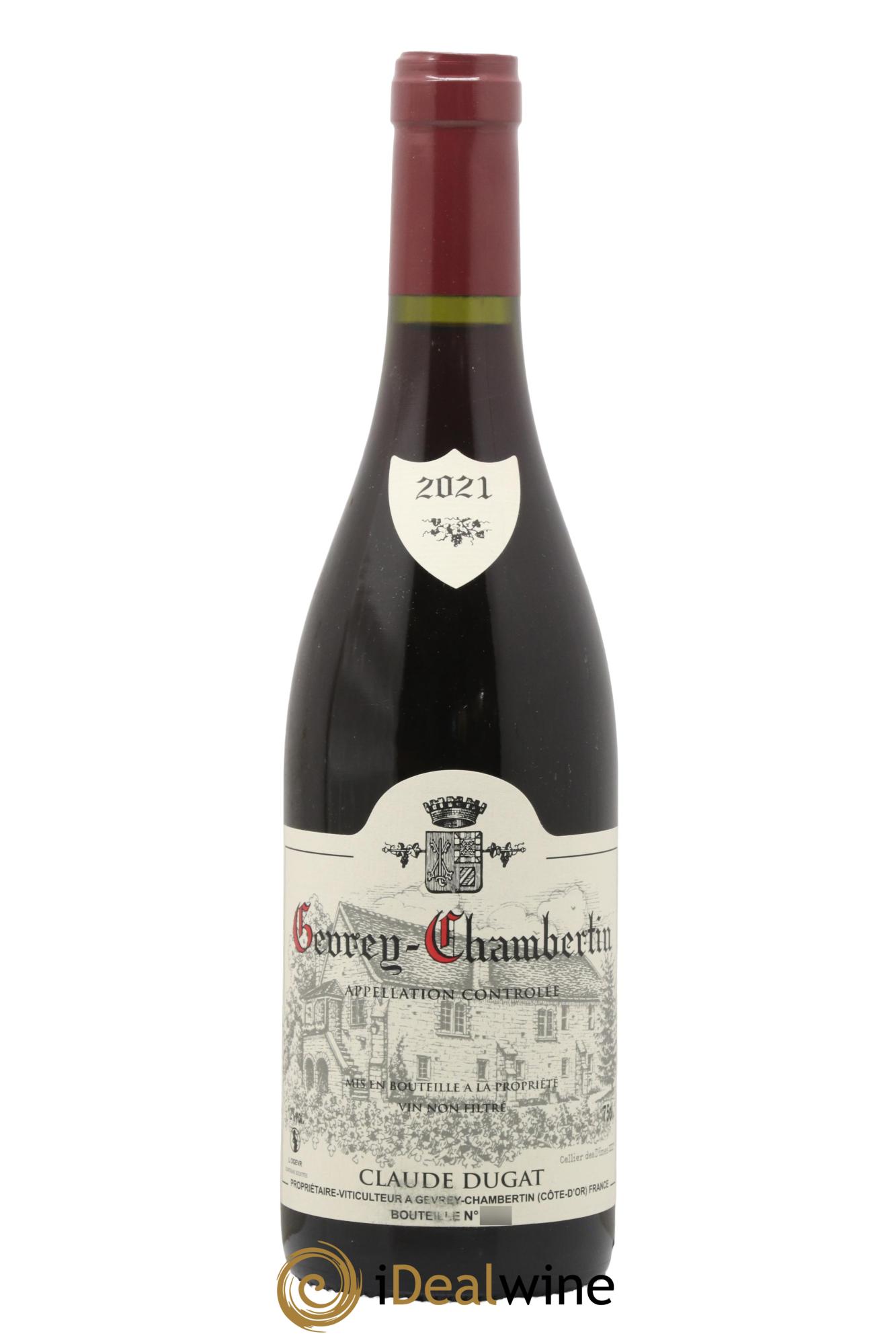 Gevrey-Chambertin Claude Dugat 2021 - Posten von 1 Flasche - 0