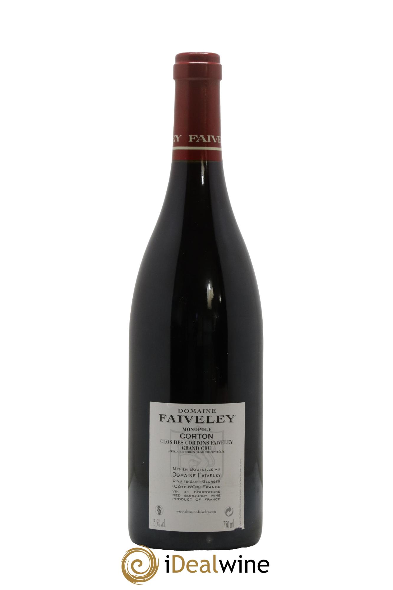 Corton Grand Cru Clos des Cortons Faiveley 2012 - Lotto di 1 bottiglia - 1