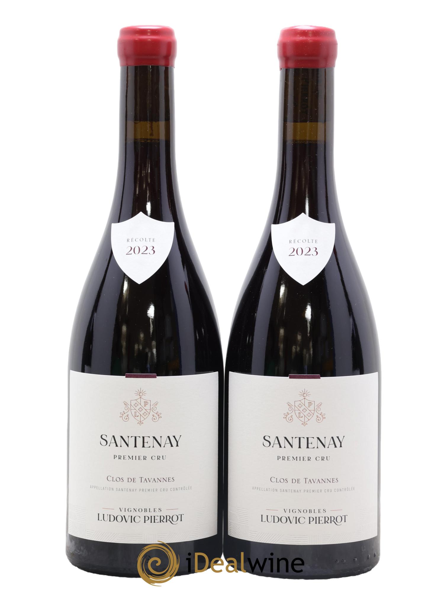 Santenay 1er Cru Clos de Tavannes ludovic pierrot 2023 - Lot de 2 bouteilles - 0