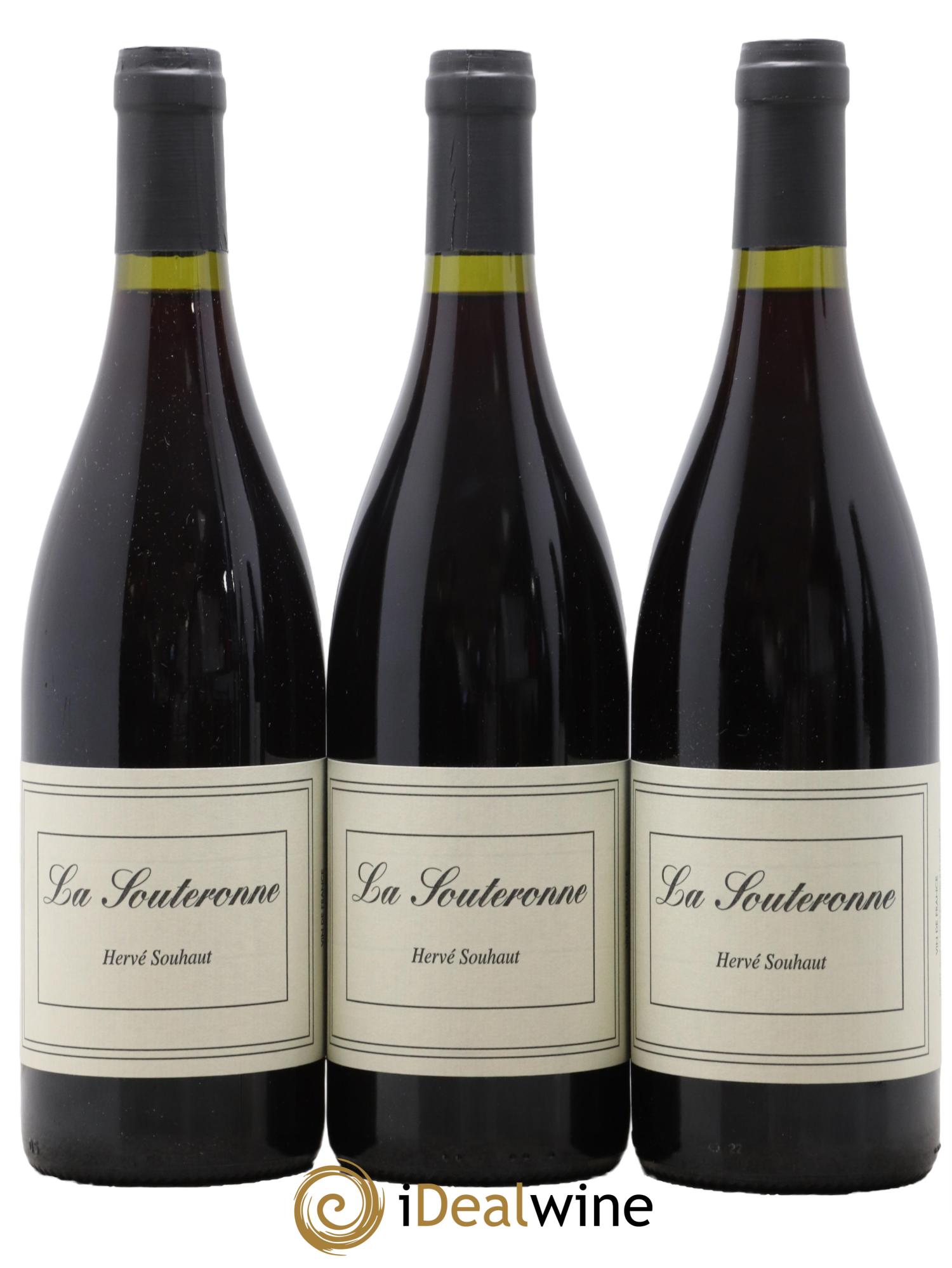 Vin de France La Souteronne Hervé Souhaut - Domaine Romaneaux-Destezet 2022 - Lot de 3 bouteilles - 0