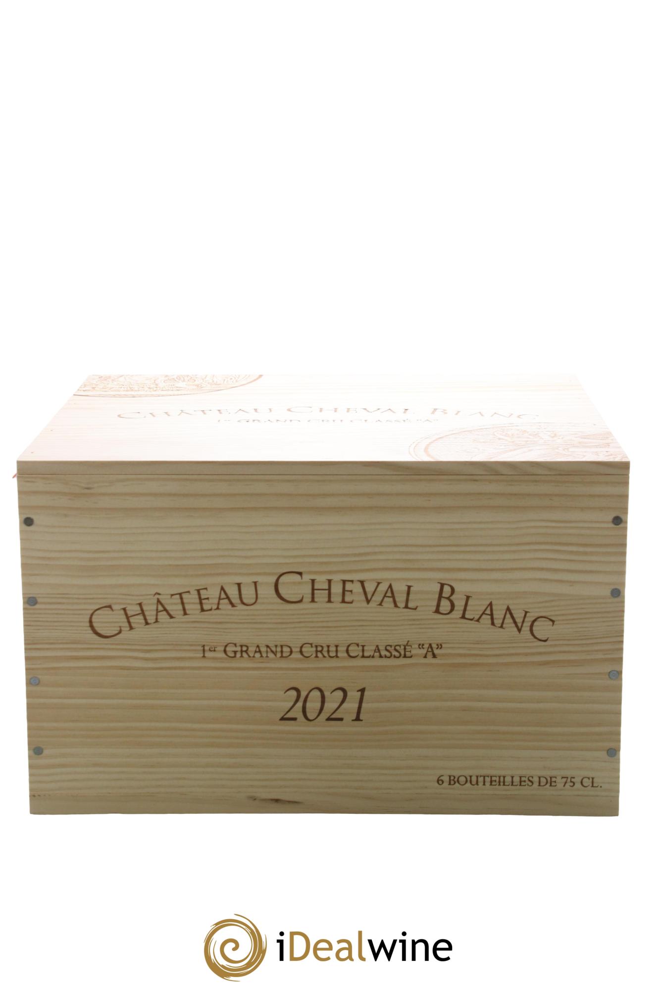 Château Cheval Blanc 1er Grand Cru Classé A 2021 - Posten von 6 Flaschen - 6