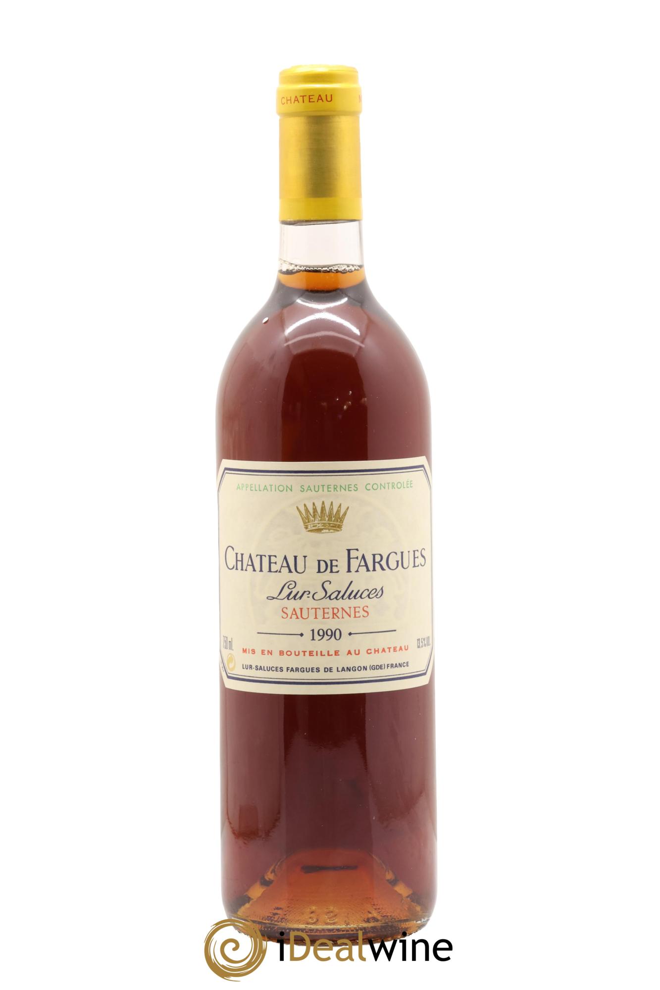 Château de Fargues 1990 - Posten von 1 Flasche - 0