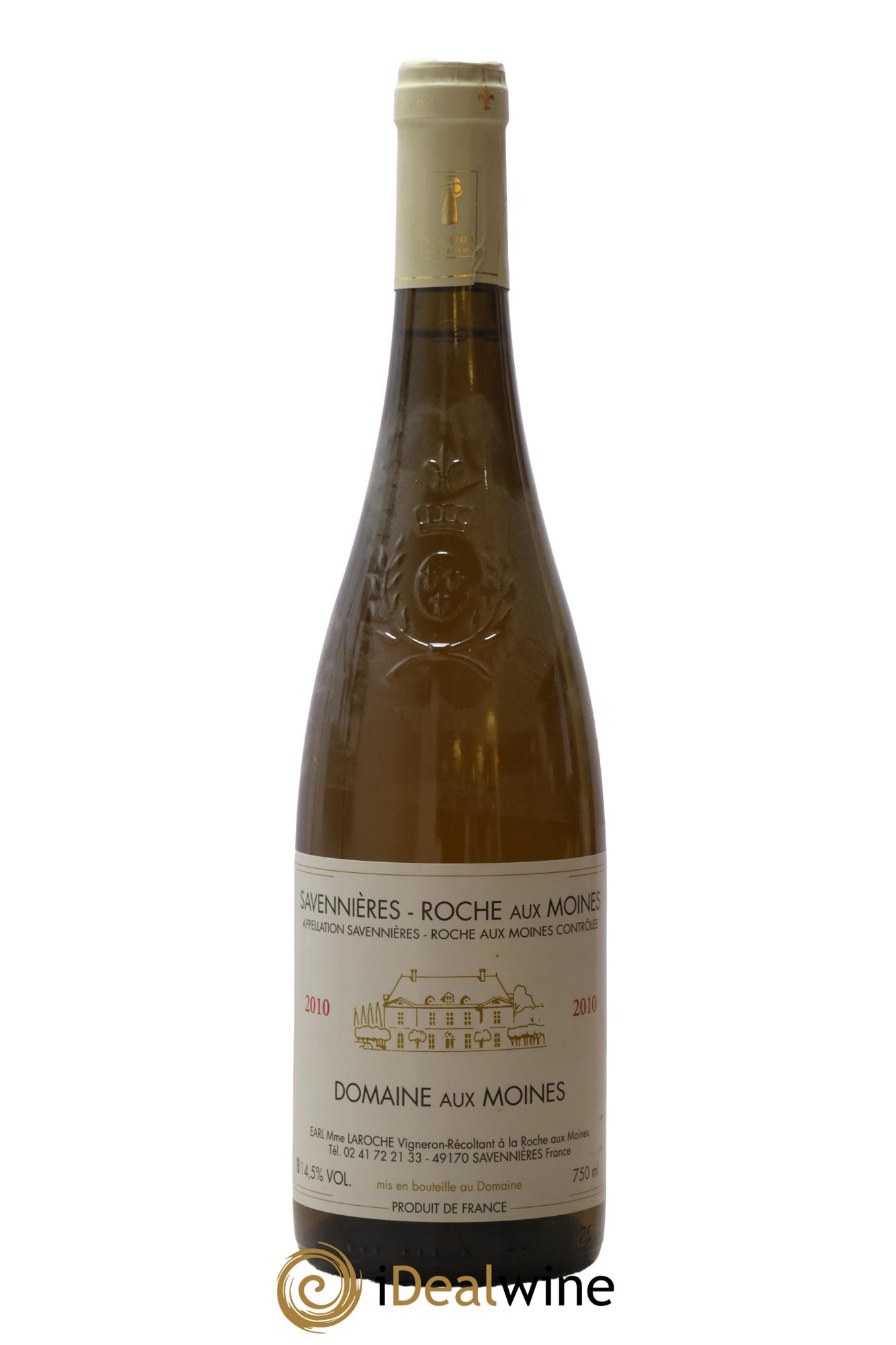 Savennières Roche aux Moines Domaine aux Moines 2010 - Posten von 1 Flasche - 0