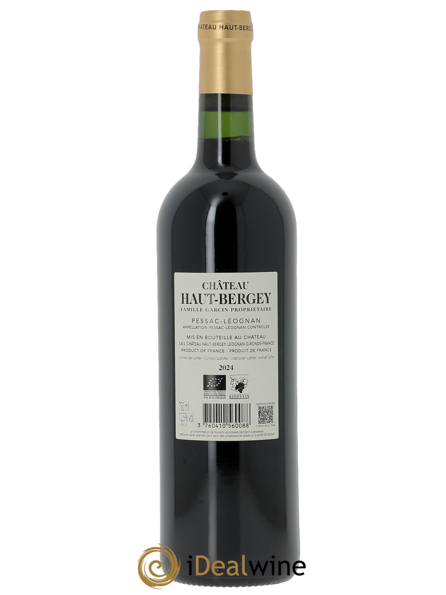 Château Haut-Bergey 2024 - Lote de 1 botella - 1