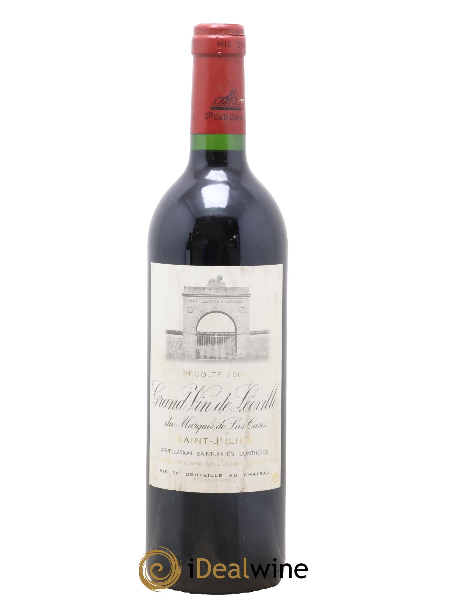 Château Léoville Las Cases 2ème Grand Cru Classé 2000 - Lot de 1 bouteille - 0