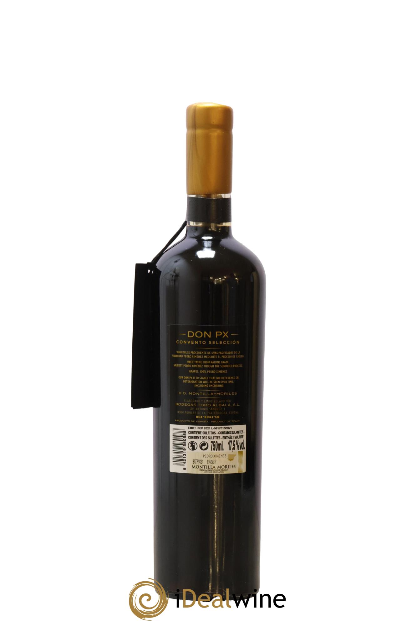 Montilla Moriles Don PX Convento Seleccion Toro Albala 1958 - Posten von 1 Flasche - 2