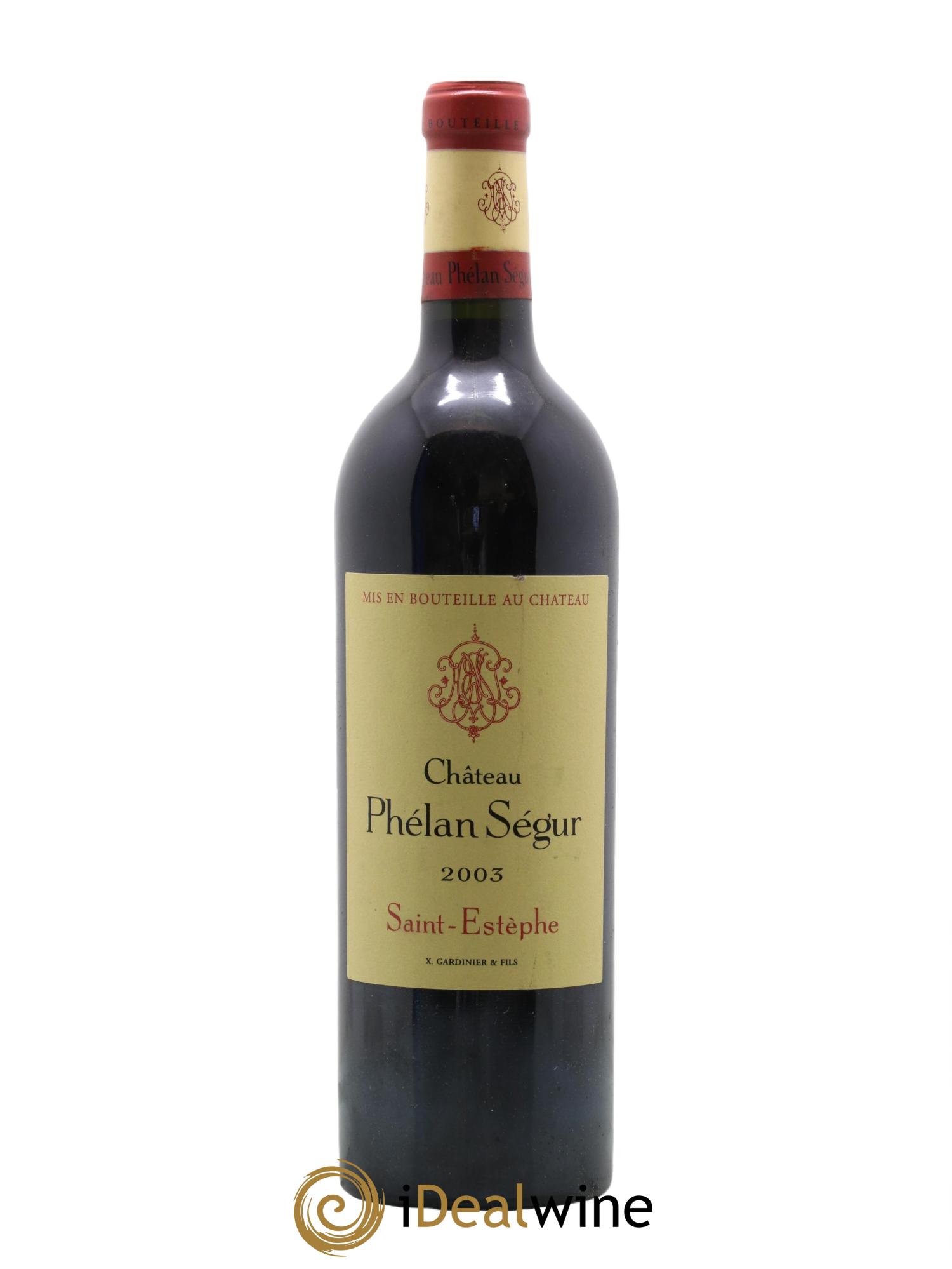 Château Phélan Ségur 2003 - Lotto di 1 bottiglia - 0