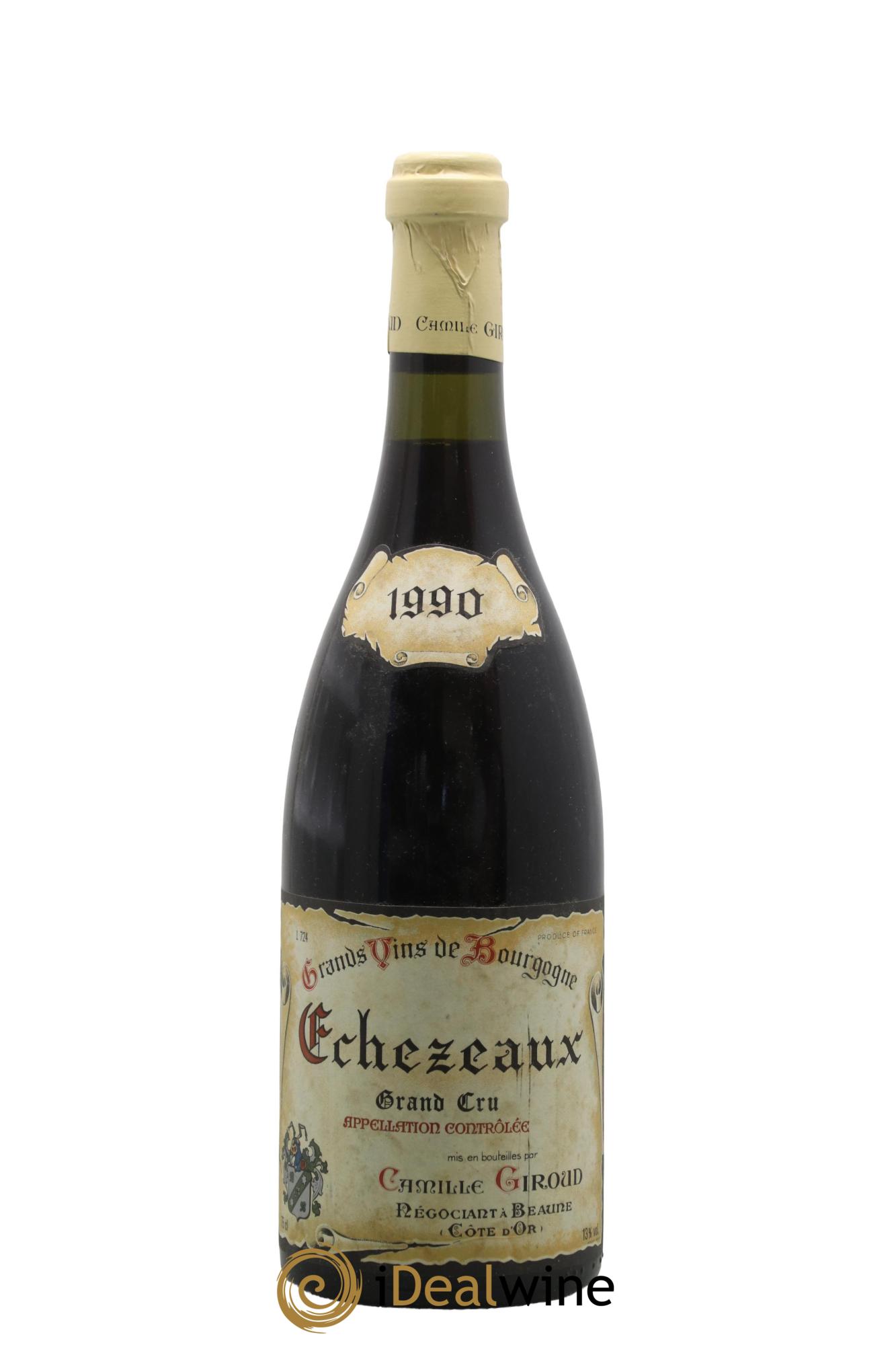 Echezeaux Grand Cru Giroud 1990 - Lot de 1 bouteille - 0