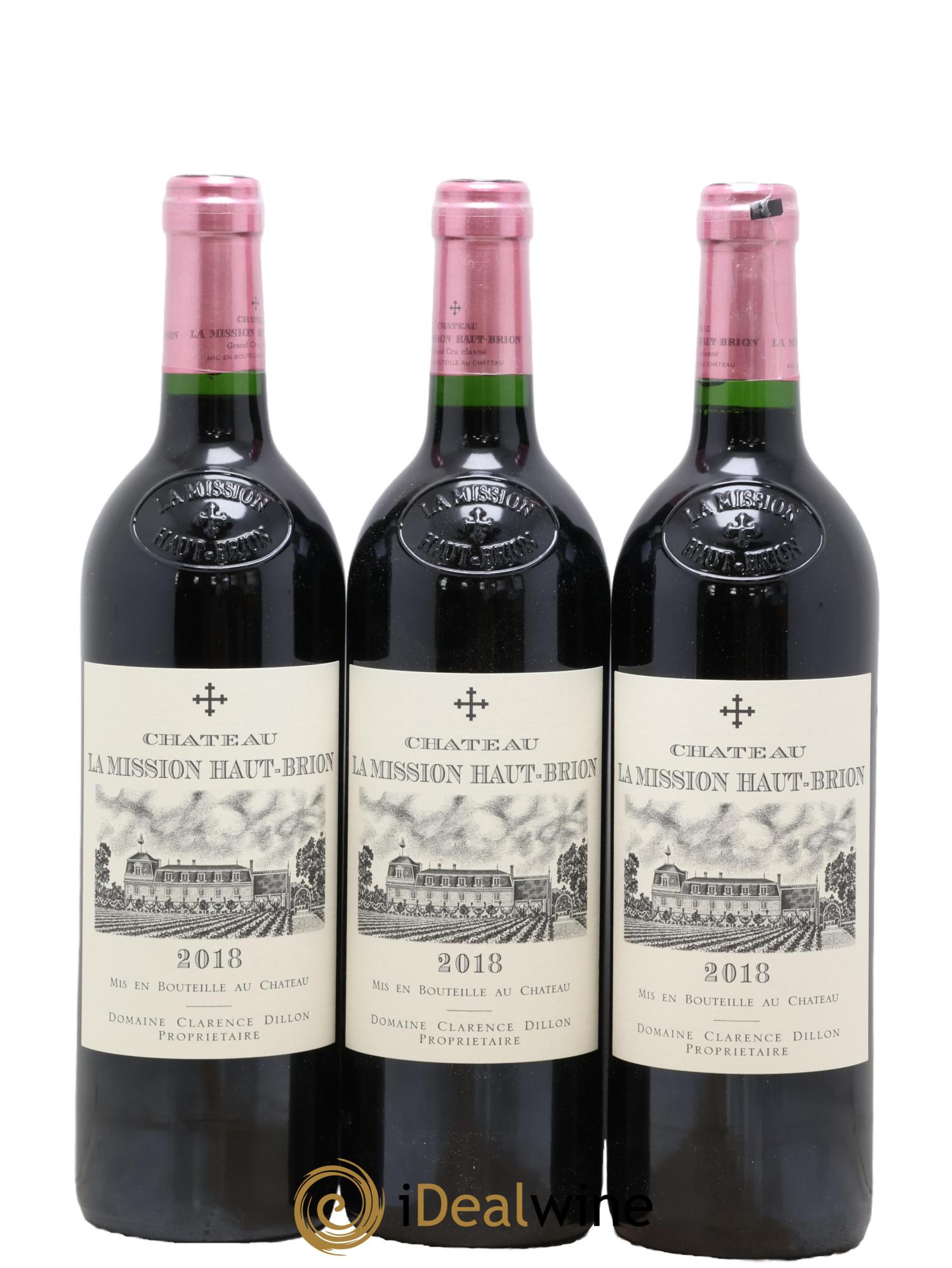 Château la Mission Haut-Brion Cru Classé de Graves 2018 - Lot de 6 bouteilles - 3