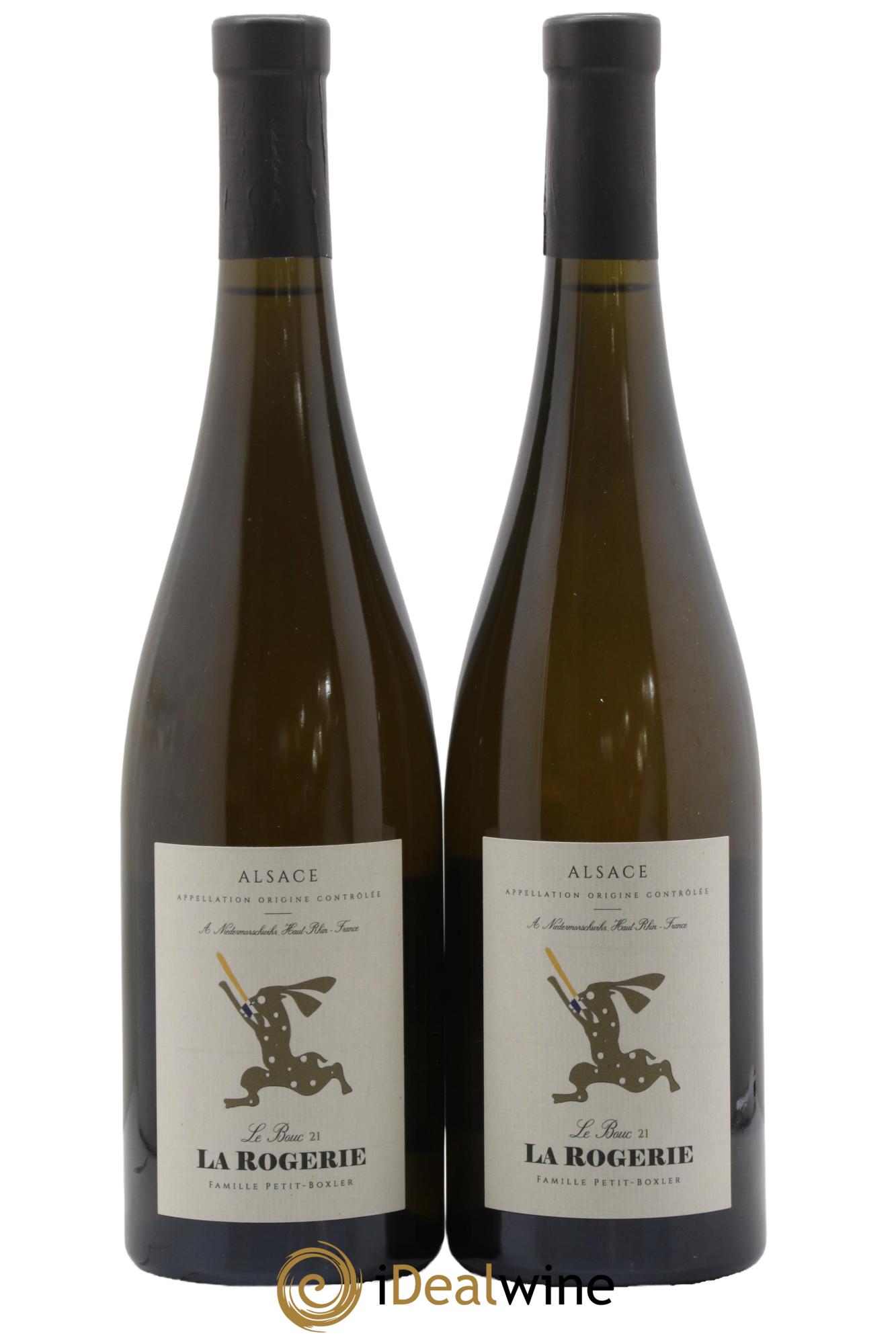 Alsace Le Bouc Domaine De La Rogerie 2021 - Posten von 2 Flaschen - 0