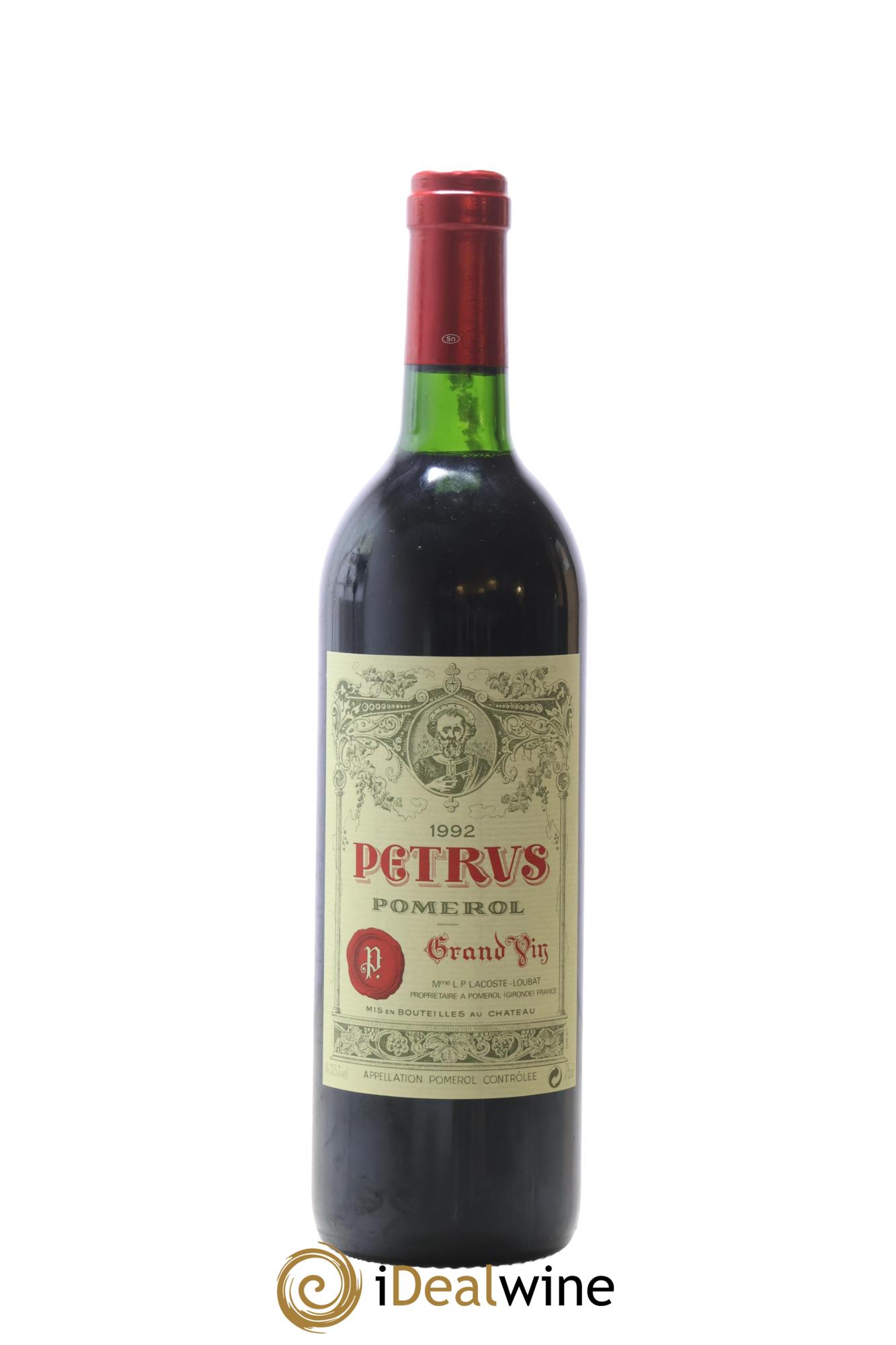 Petrus 1992 - Lot de 1 bouteille - 0