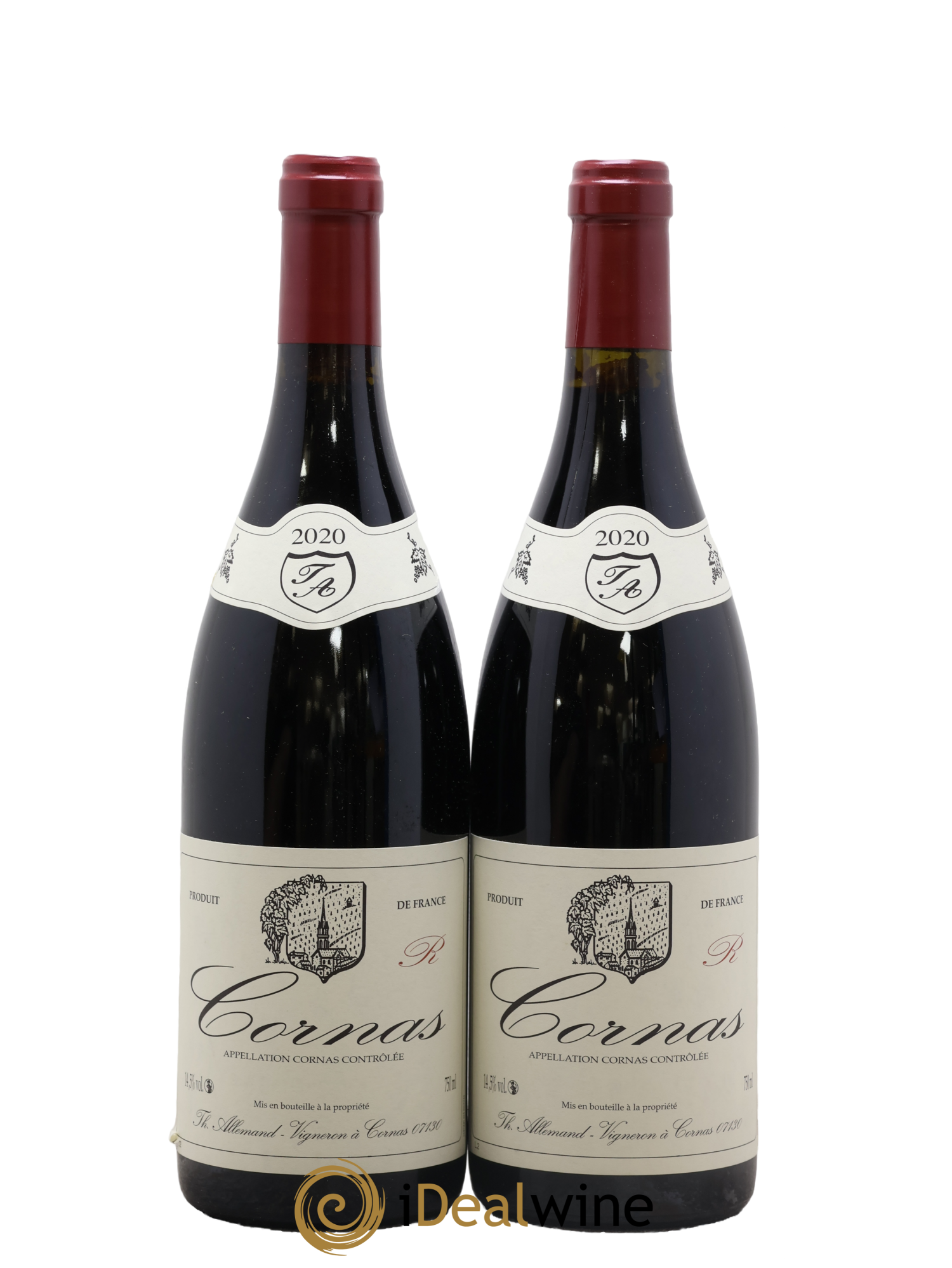 Cornas Reynard Thierry Allemand 2020 - Lotto di 2 bottiglie - 0