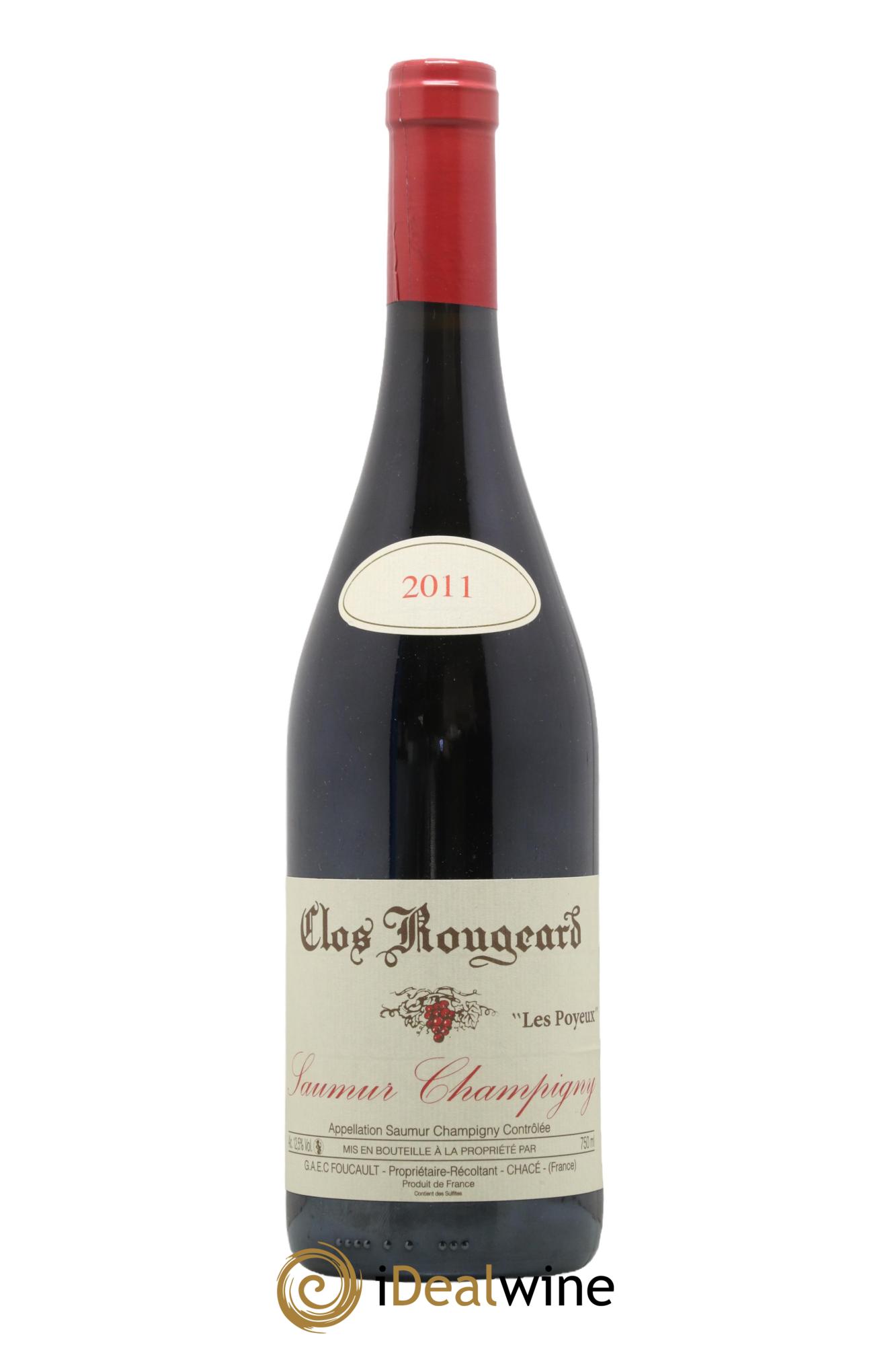Saumur-Champigny Les Poyeux Clos Rougeard 2011 - Lot de 1 bouteille - 0