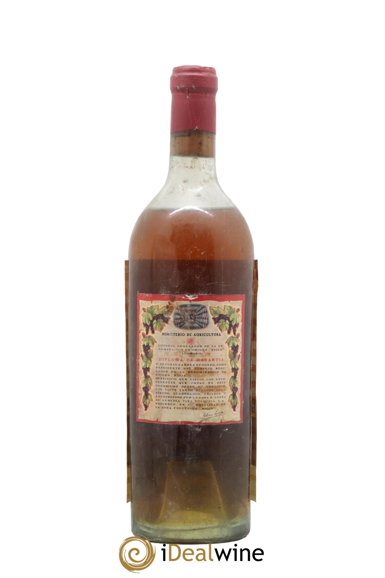Rioja DOCA Vina Tondonia R. Lopez de Heredia 1934 - Lot of 1 bottle - 1