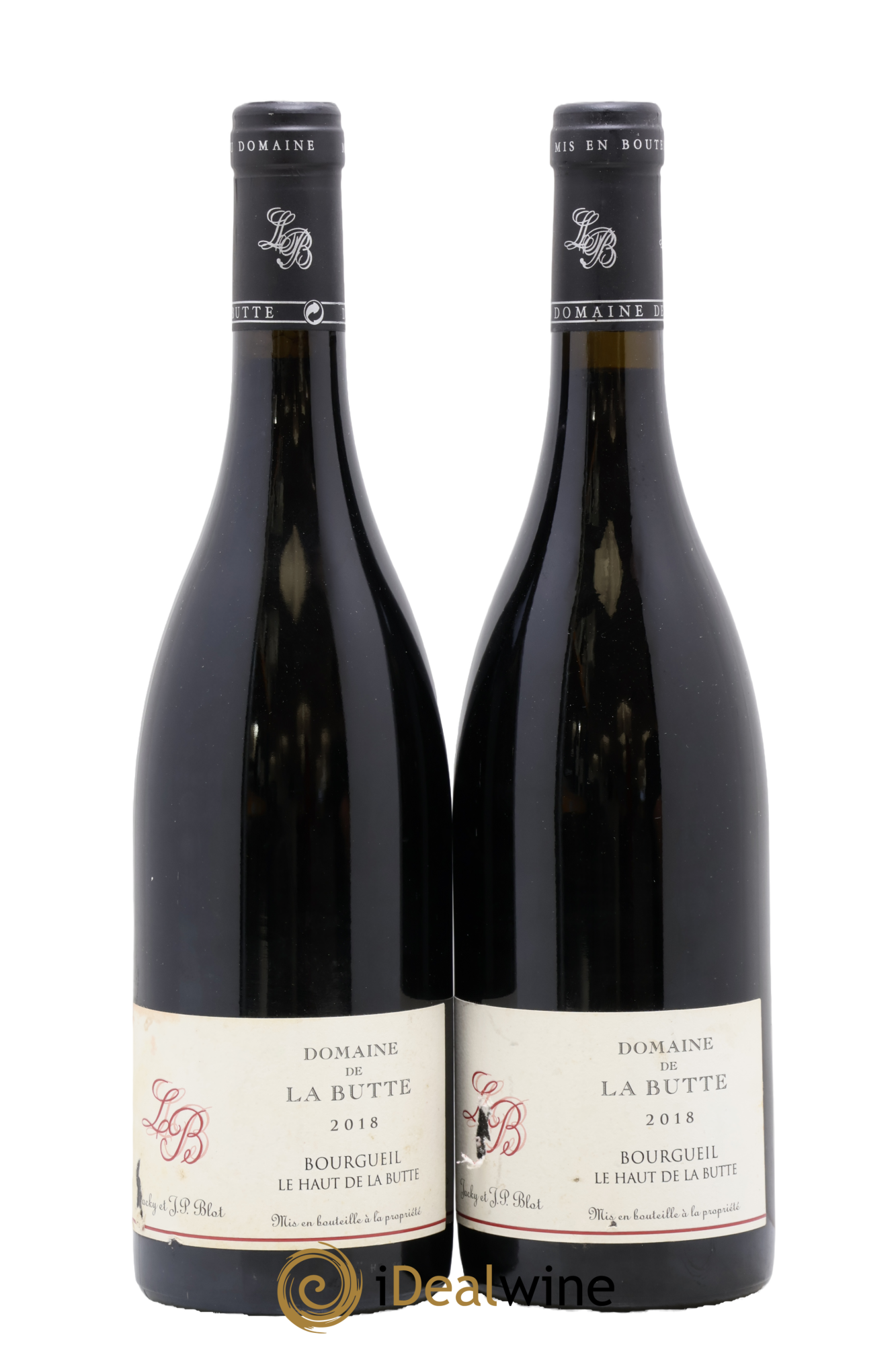Bourgueil Le Haut de La Butte Domaine de La Butte - Jacky Blot 2018 - Lot de 2 bouteilles - 0