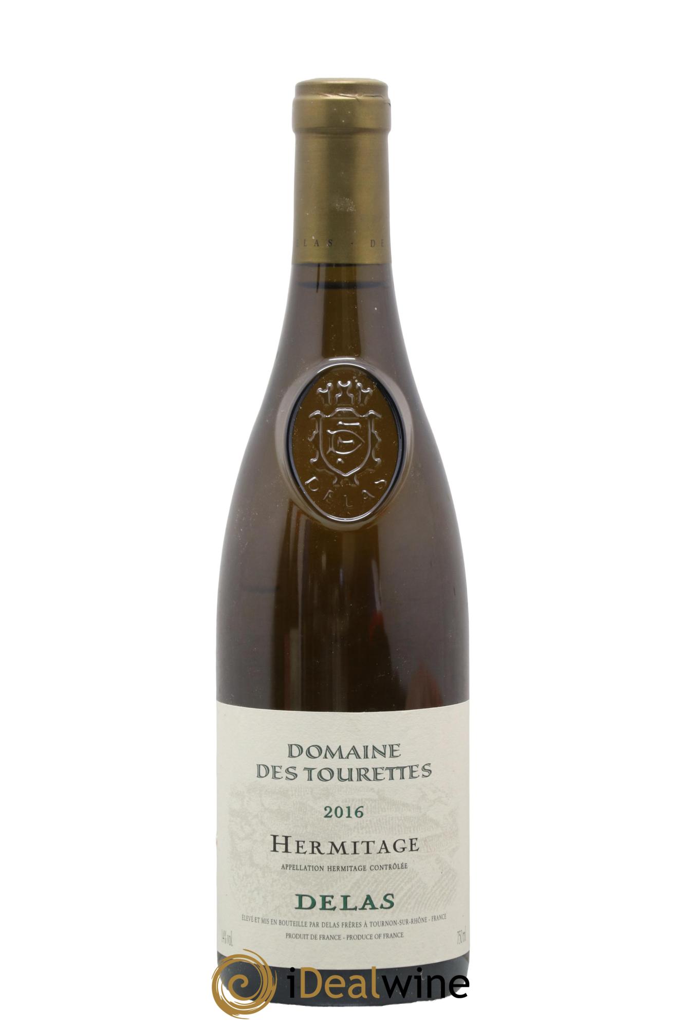 Hermitage Domaine des Tourettes Delas Frères 2016 - Posten von 1 Flasche - 0