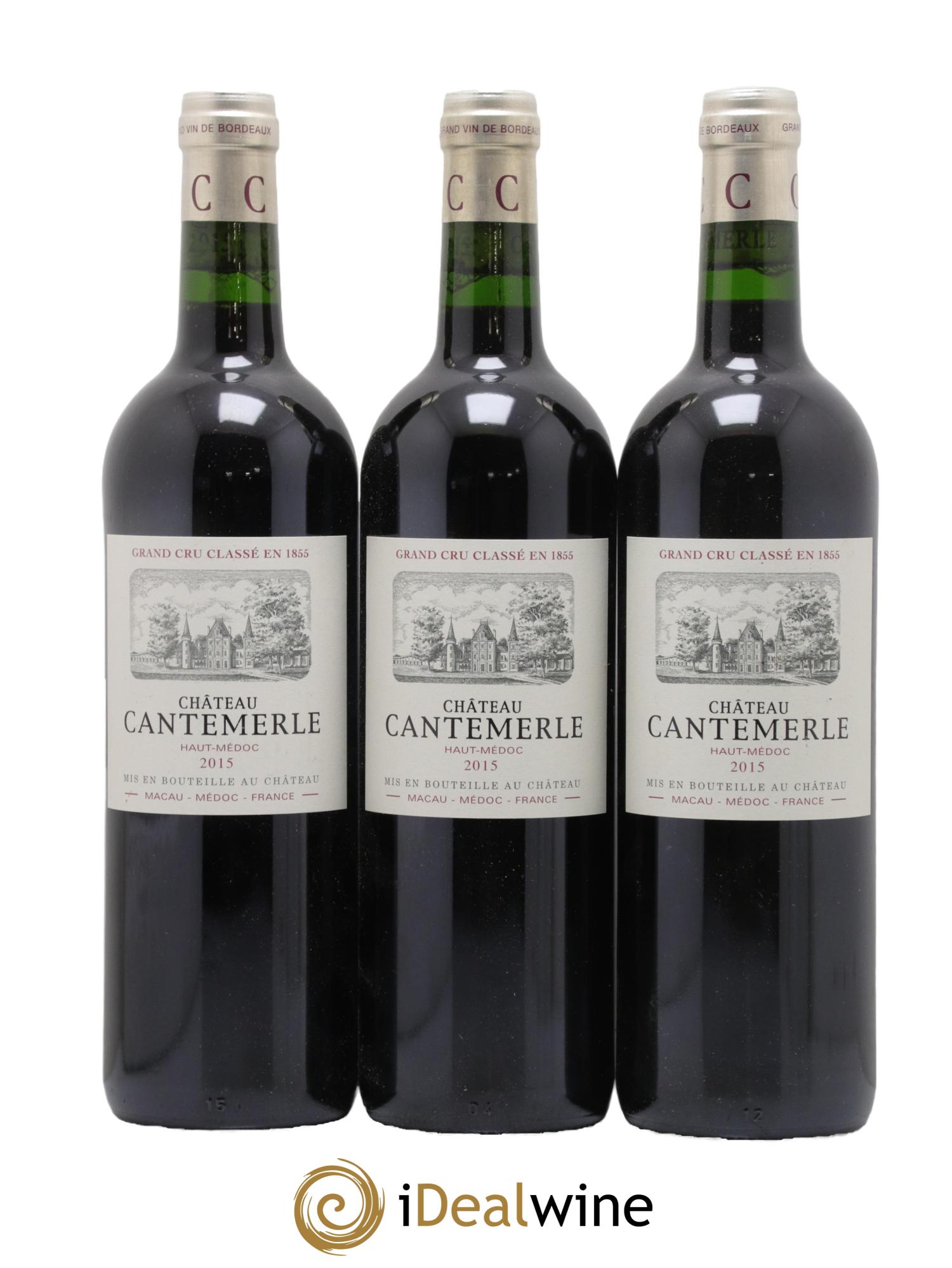 Château Cantemerle 5ème Grand Cru Classé 2015 - Lot de 6 bouteilles - 2
