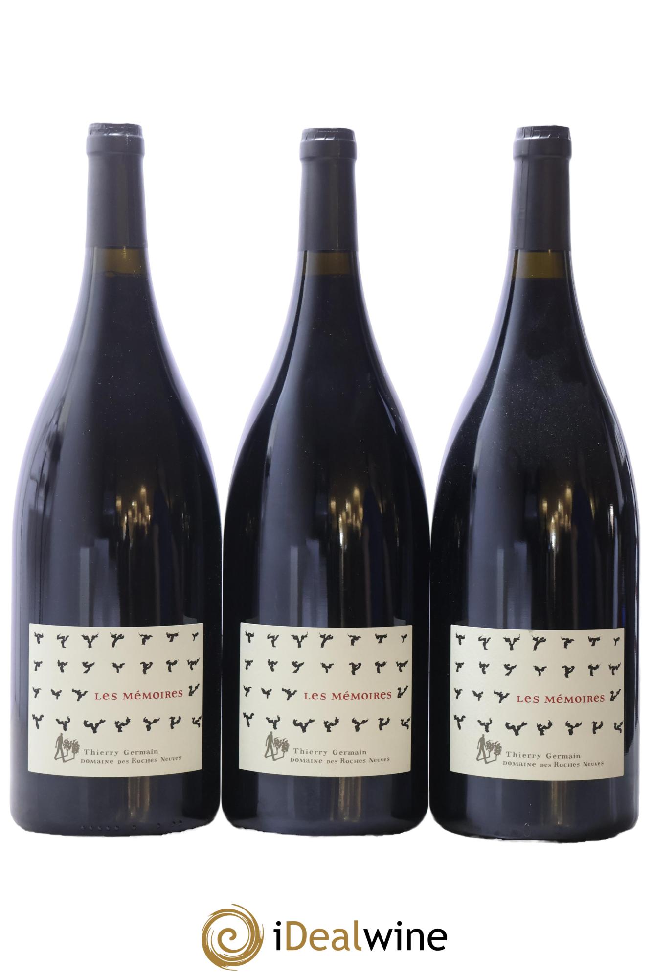 Saumur-Champigny Les Mémoires Domaine des Roches Neuves - Thierry Germain 2020 - Lot de 3 magnums - 0