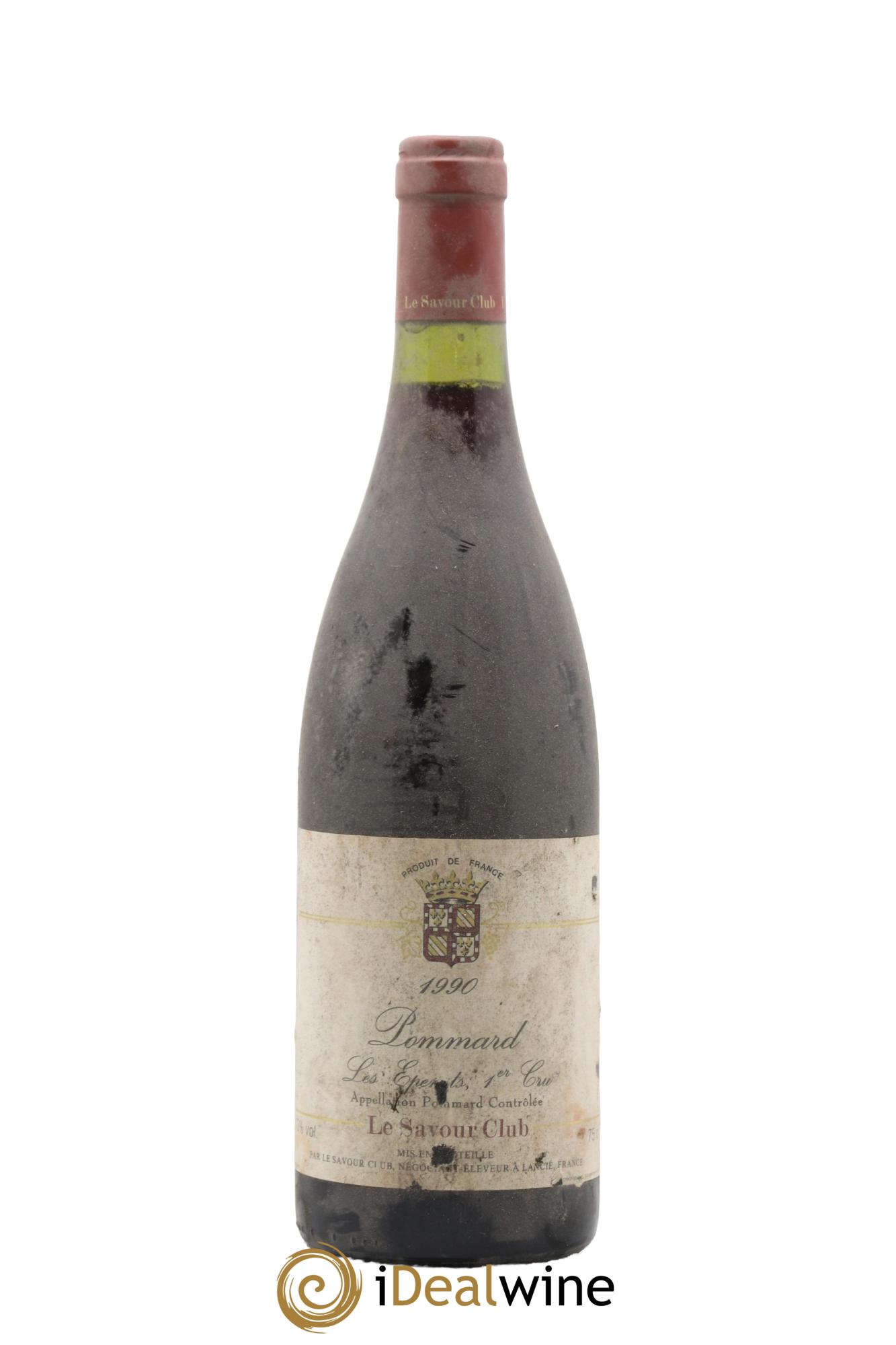 Pommard 1er Cru Les Epenots Savour Club 1990 - Lot de 1 bouteille - 0