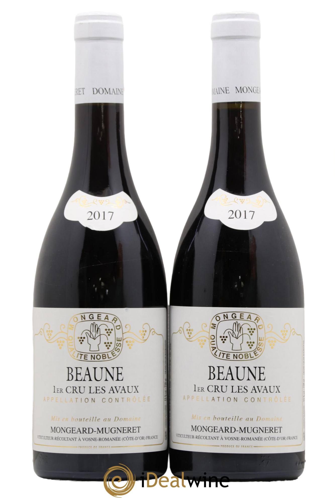 Beaune 1er Cru Les Avaux Mongeard-Mugneret (Domaine) 2017 - Lot de 2 bouteilles - 0