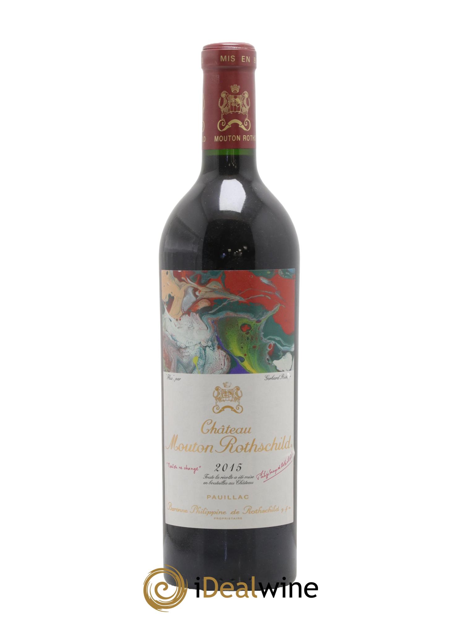 Château Mouton Rothschild 1er Grand Cru Classé 2015 - Lotto di 1 bottiglia - 0