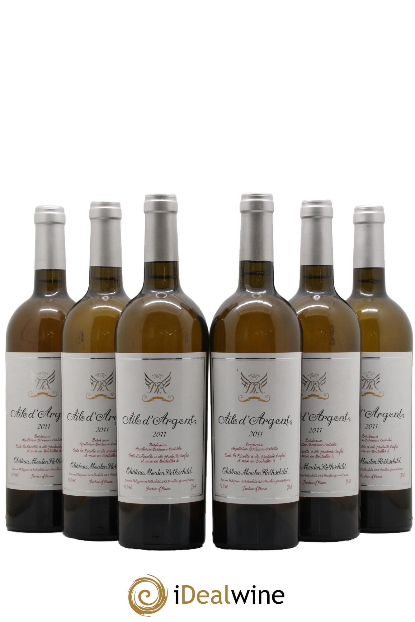 Aile d'Argent 2011 - Posten von 6 Flaschen - 0