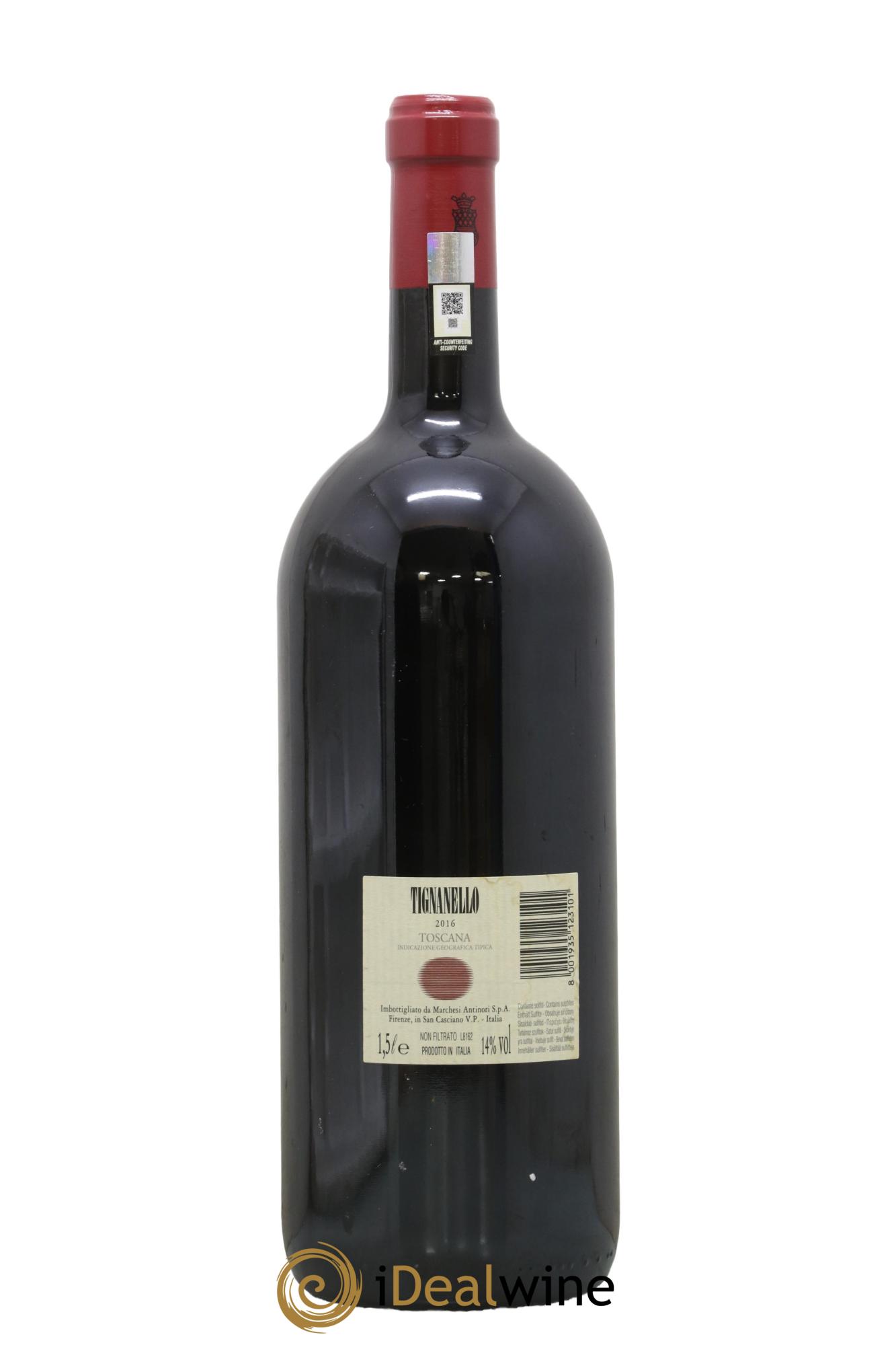 Toscana IGT Tignanello Tenuta Tignanello - Marchesi Antinori 2016 - Lotto di 1 magnum - 1