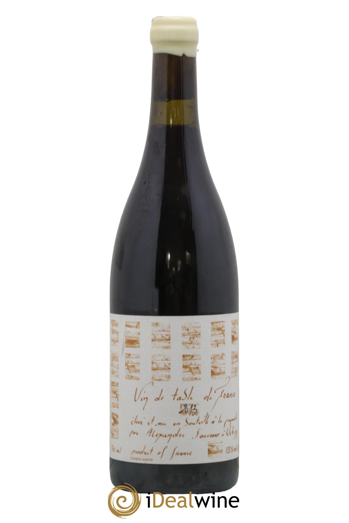 Vin de France Vin de table Alexandre Jouveaux 2013 - Lot de 1 bouteille - 0
