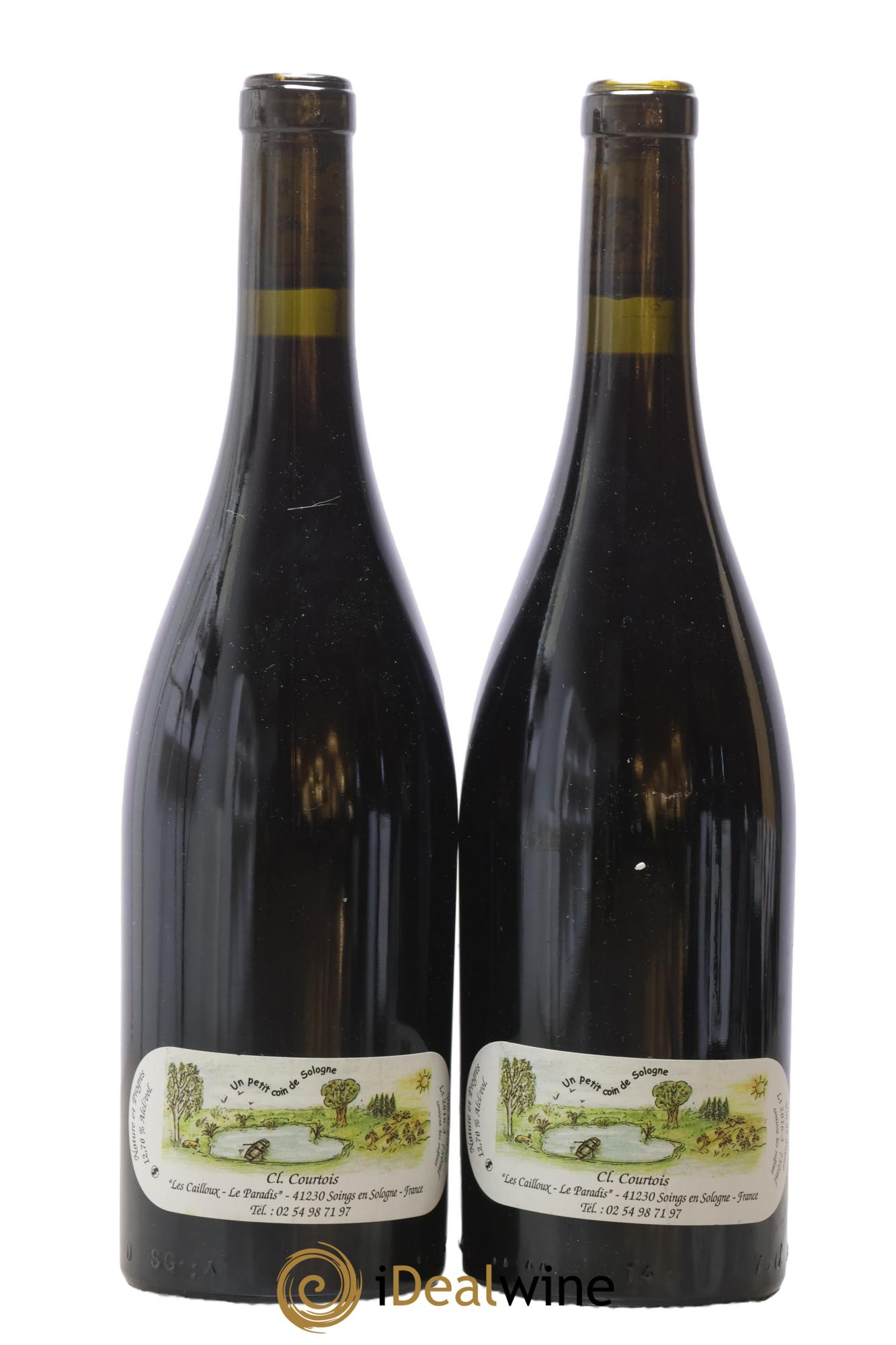 Vin de France Racines Les Cailloux du Paradis - Claude Courtois 2016 - Lot of 2 bottles - 1