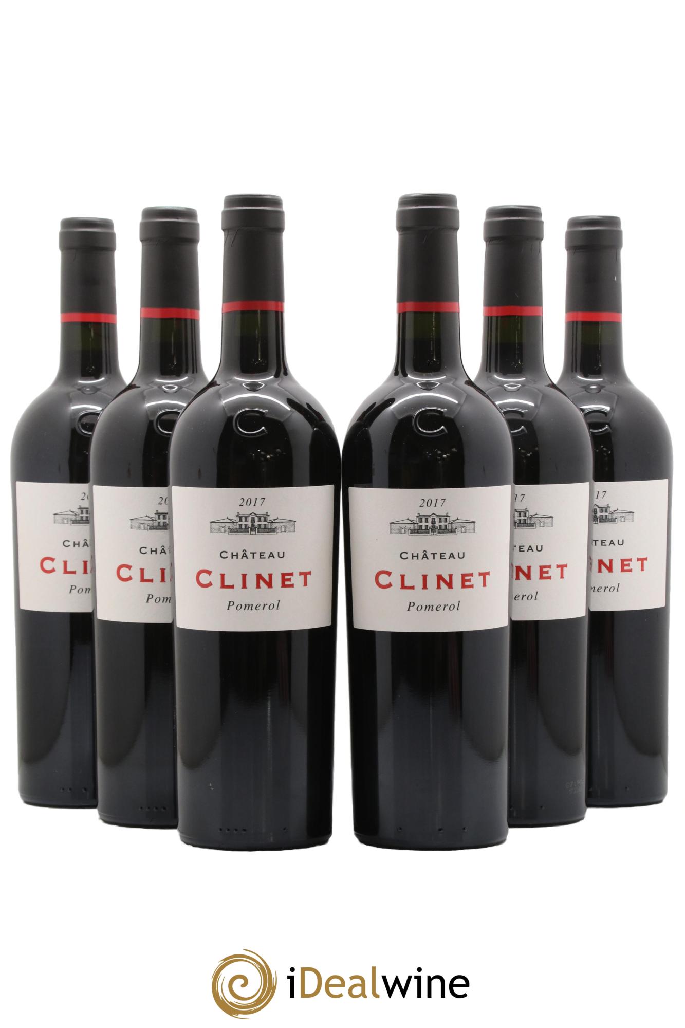 Château Clinet 2017 - Lotto di 6 bottiglie - 0