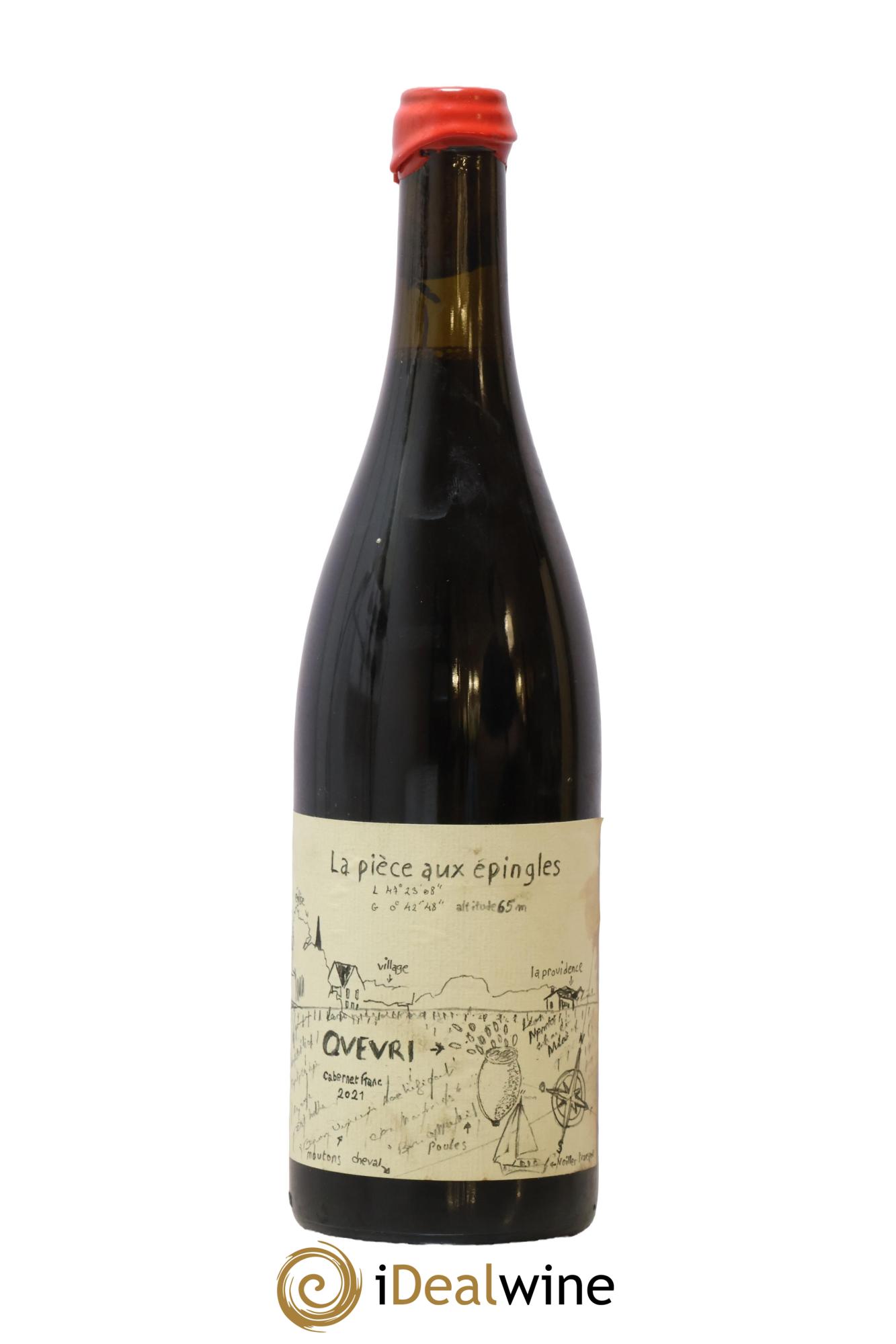 Vin de France La Pièce aux épingles Olivier Cousin Qvevri 2021 - Lot de 1 bouteille - 0