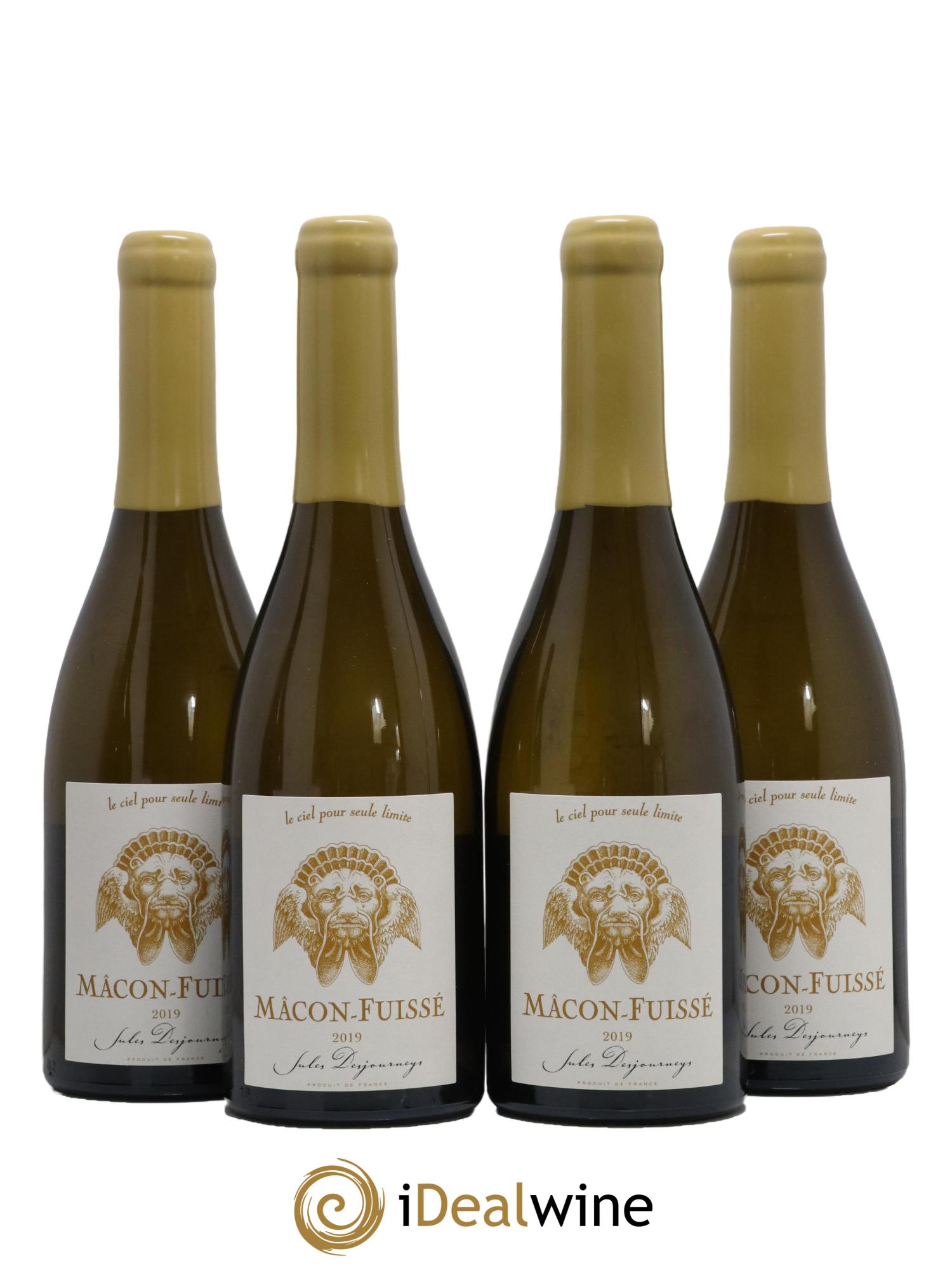 Mâcon-Fuissé Bois de la Croix Jules Desjourneys 2019 - Lot de 4 bouteilles - 0