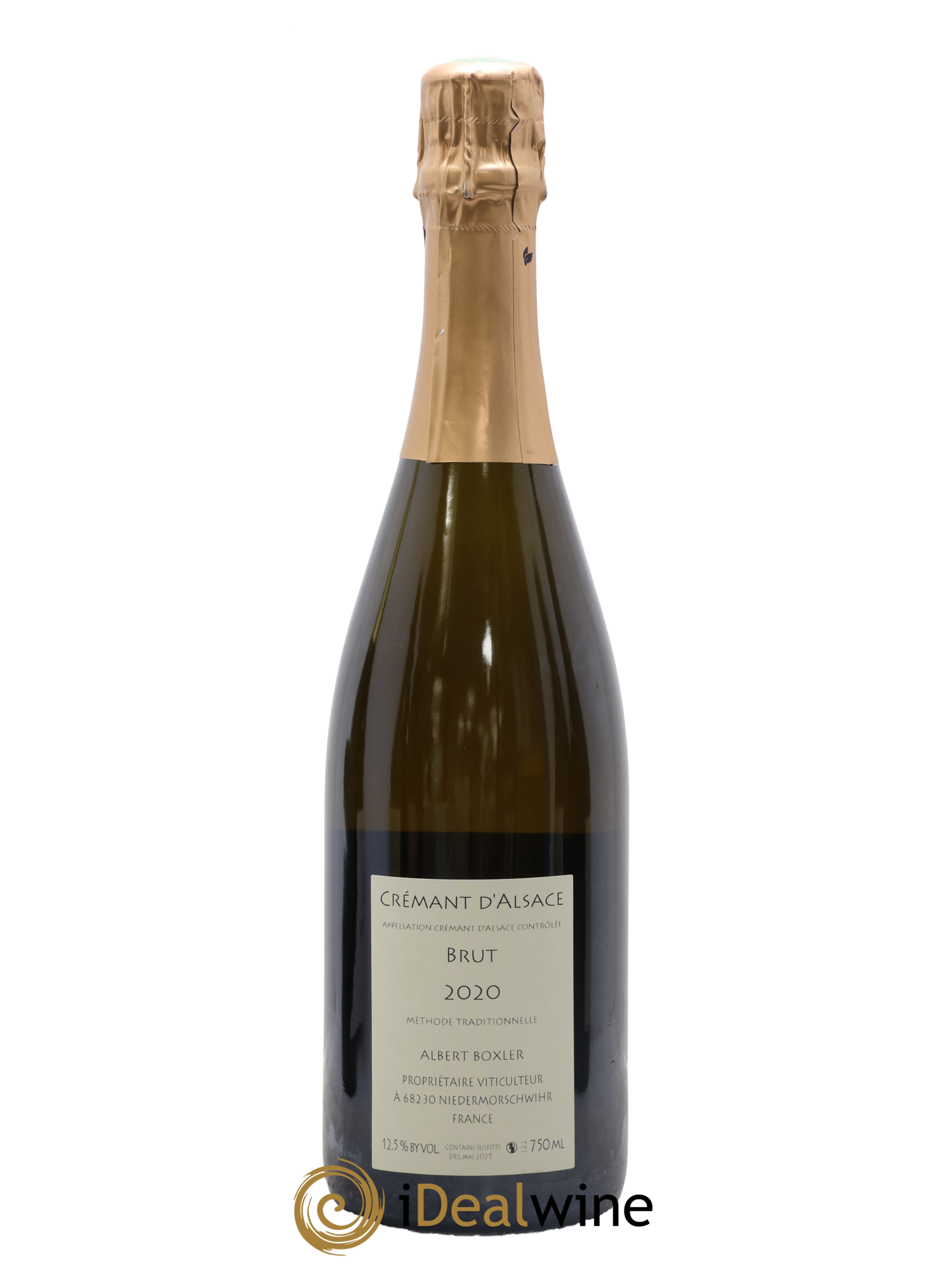 Crémant d'Alsace Albert Boxler 2020 - Posten von 1 Flasche - 1