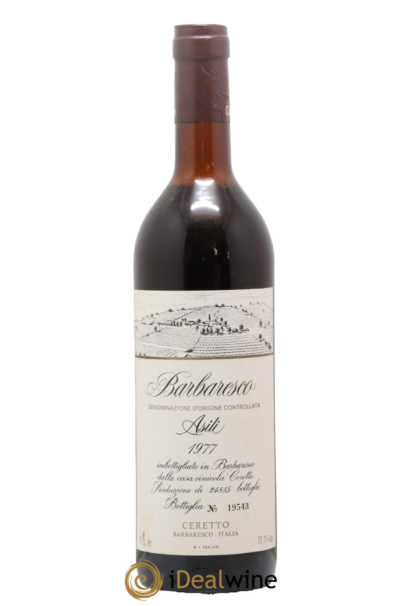 Barbaresco DOCG Asili Ceretto 1977 - Lot of 1 bottle - 0