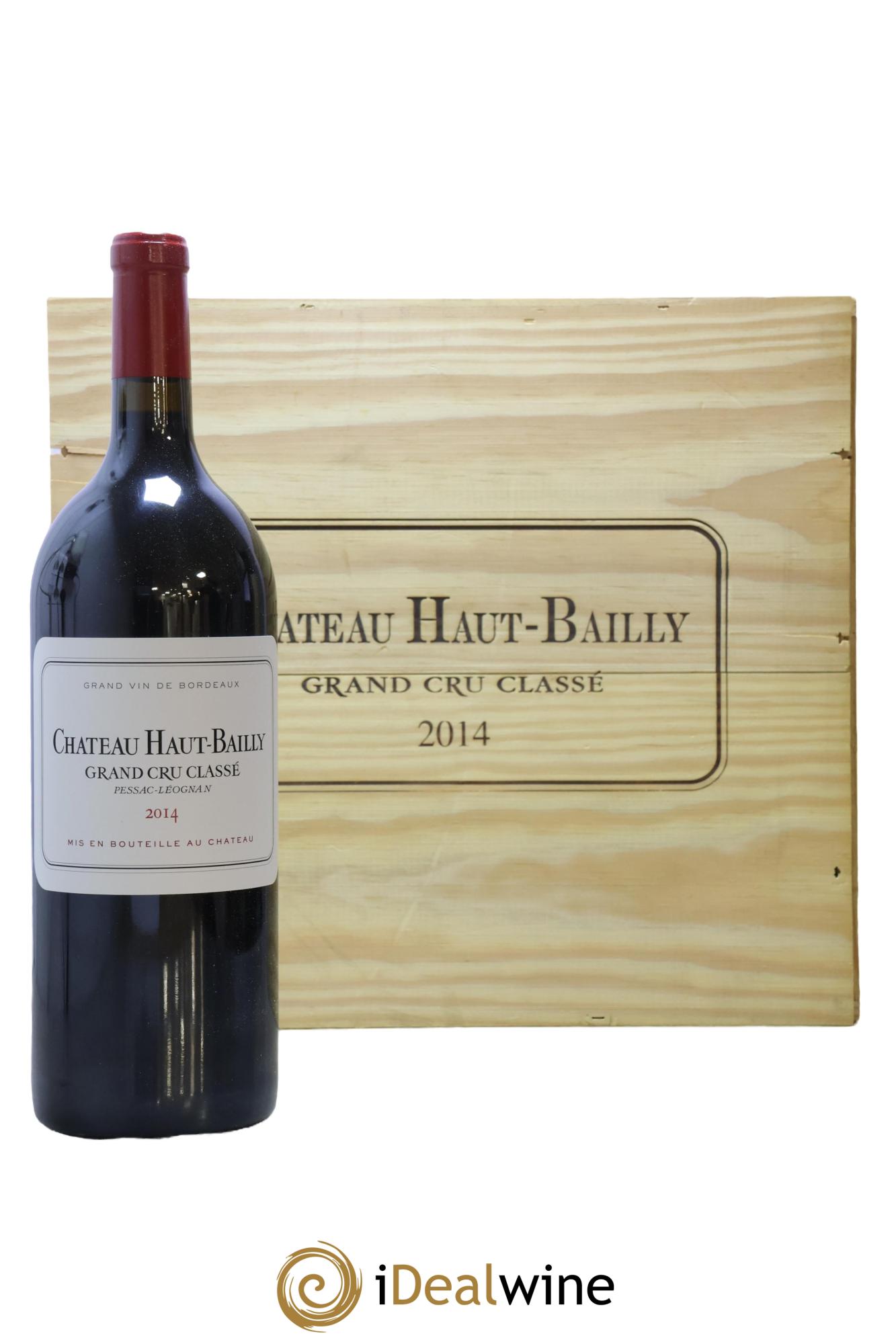 Château Haut-Bailly Cru Classé de Graves  2014 - Lot of 3 magnums - 1