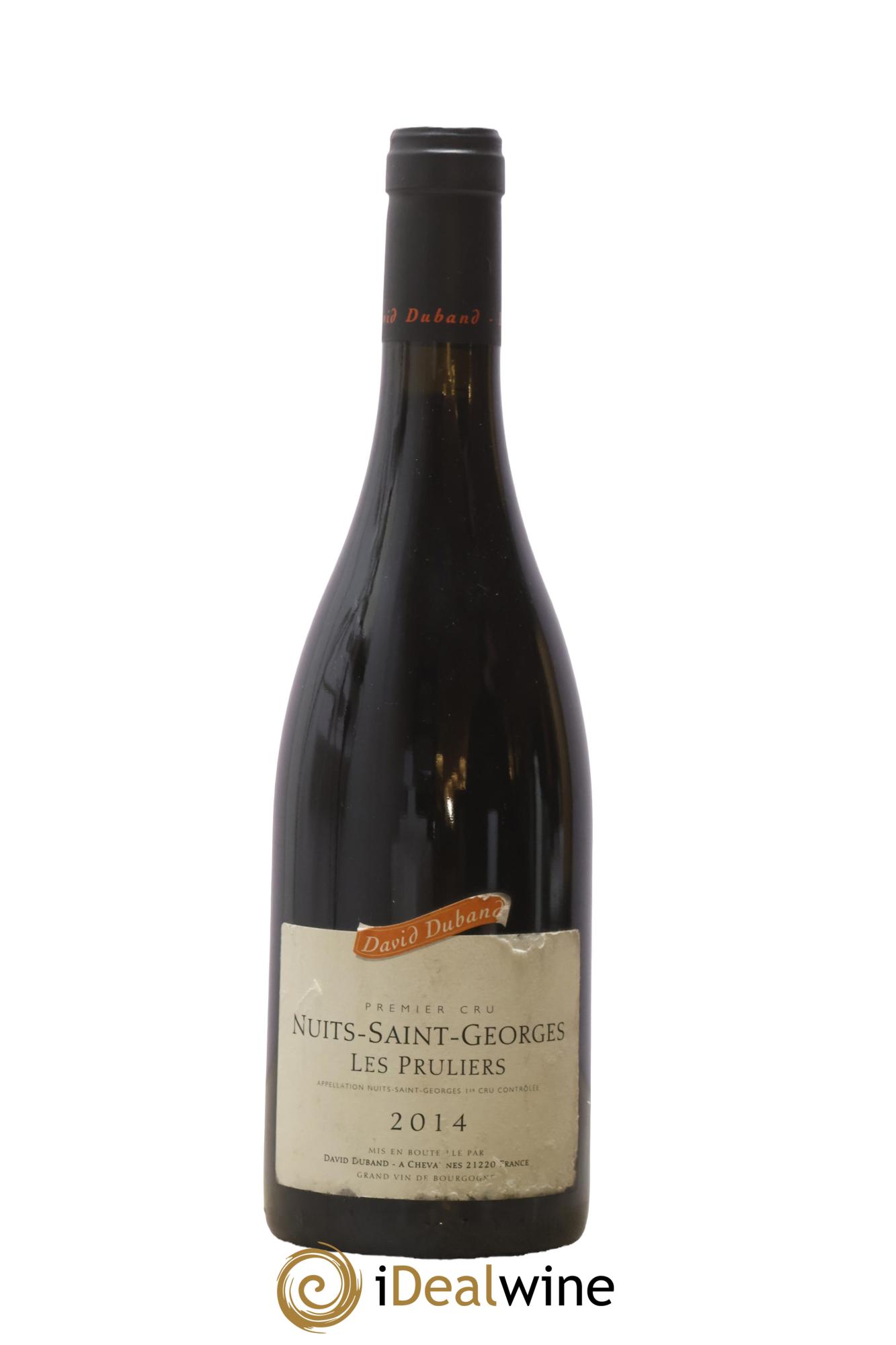 Nuits-Saint-Georges 1er Cru Les Pruliers David Duband (Domaine) 2014 - Lotto di 1 bottiglia - 0