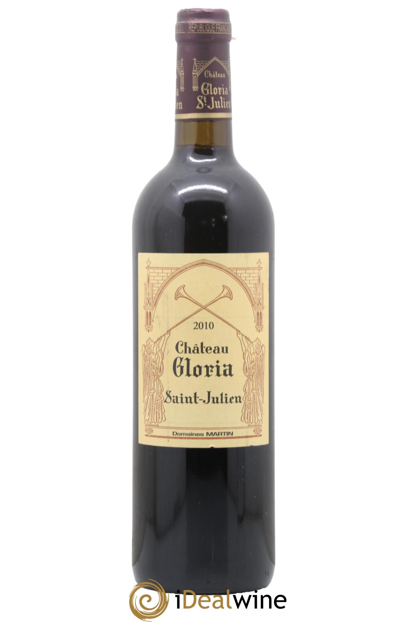 Château Gloria 2010 - Lot of 1 bottle - 0
