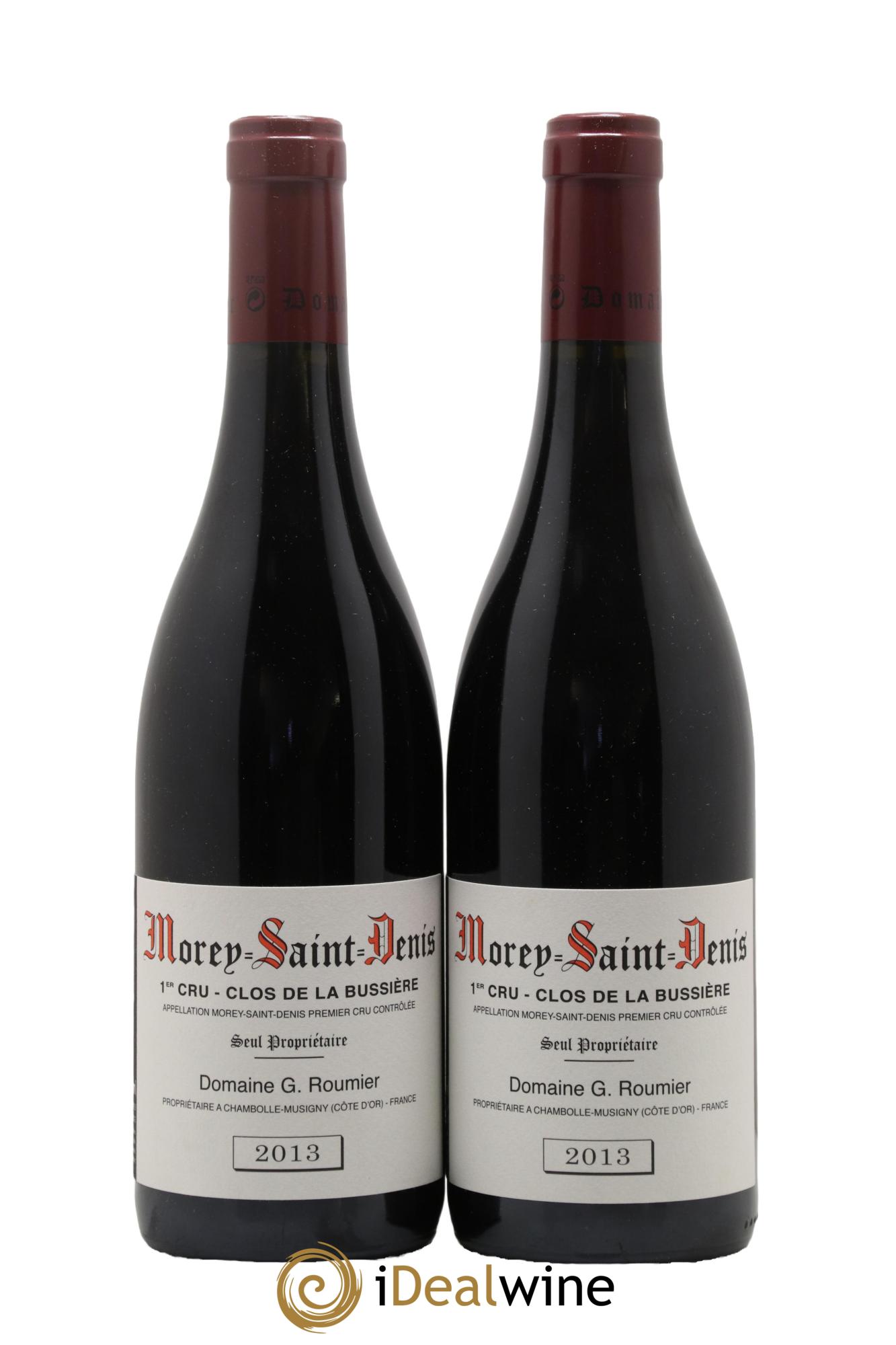 Morey Saint-Denis 1er Cru Clos de la Bussière Georges Roumier (Domaine) 2013 - Posten von 2 Flaschen - 0