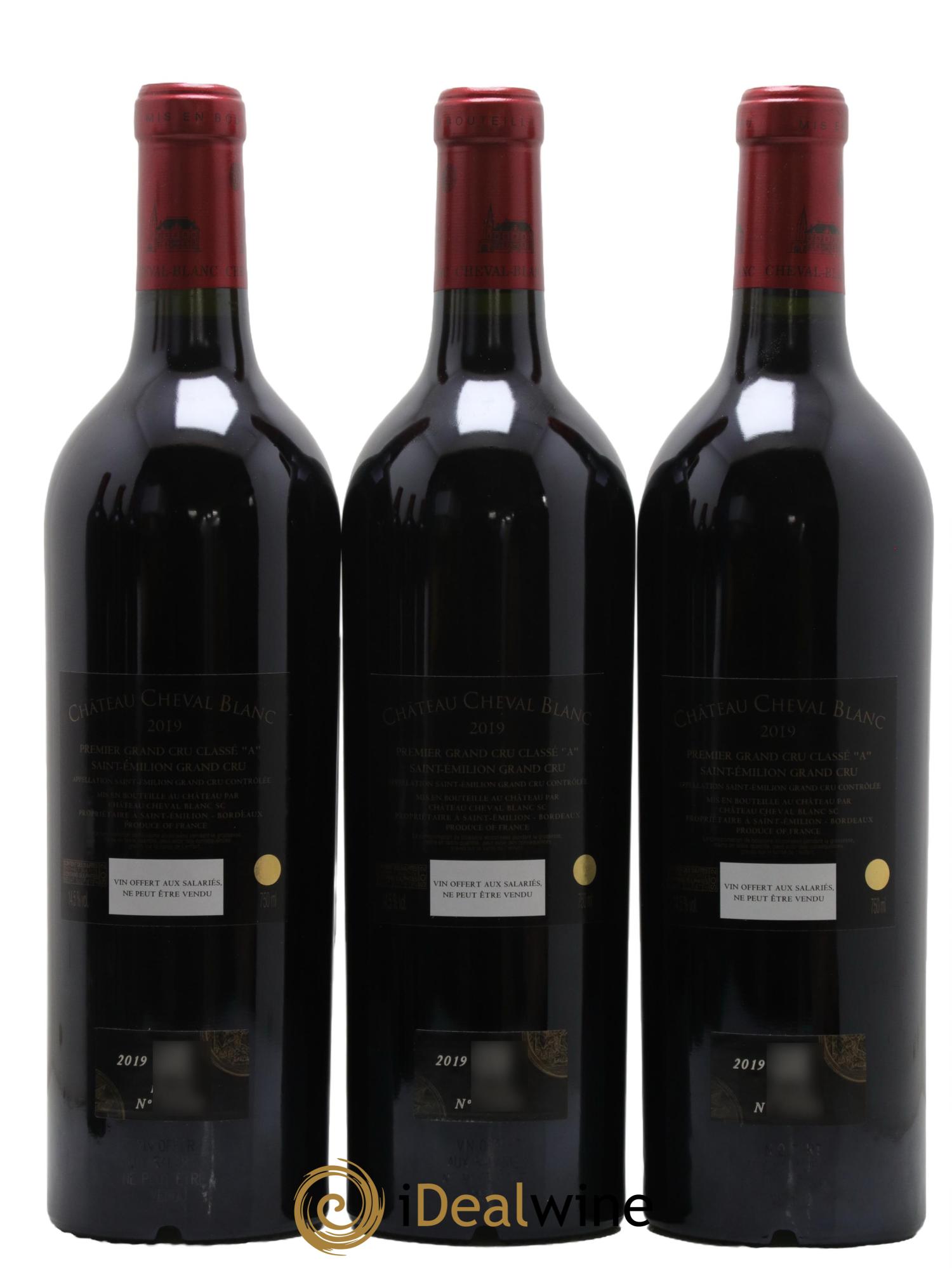 Château Cheval Blanc 1er Grand Cru Classé A 2019 - Lot de 6 bouteilles - 2