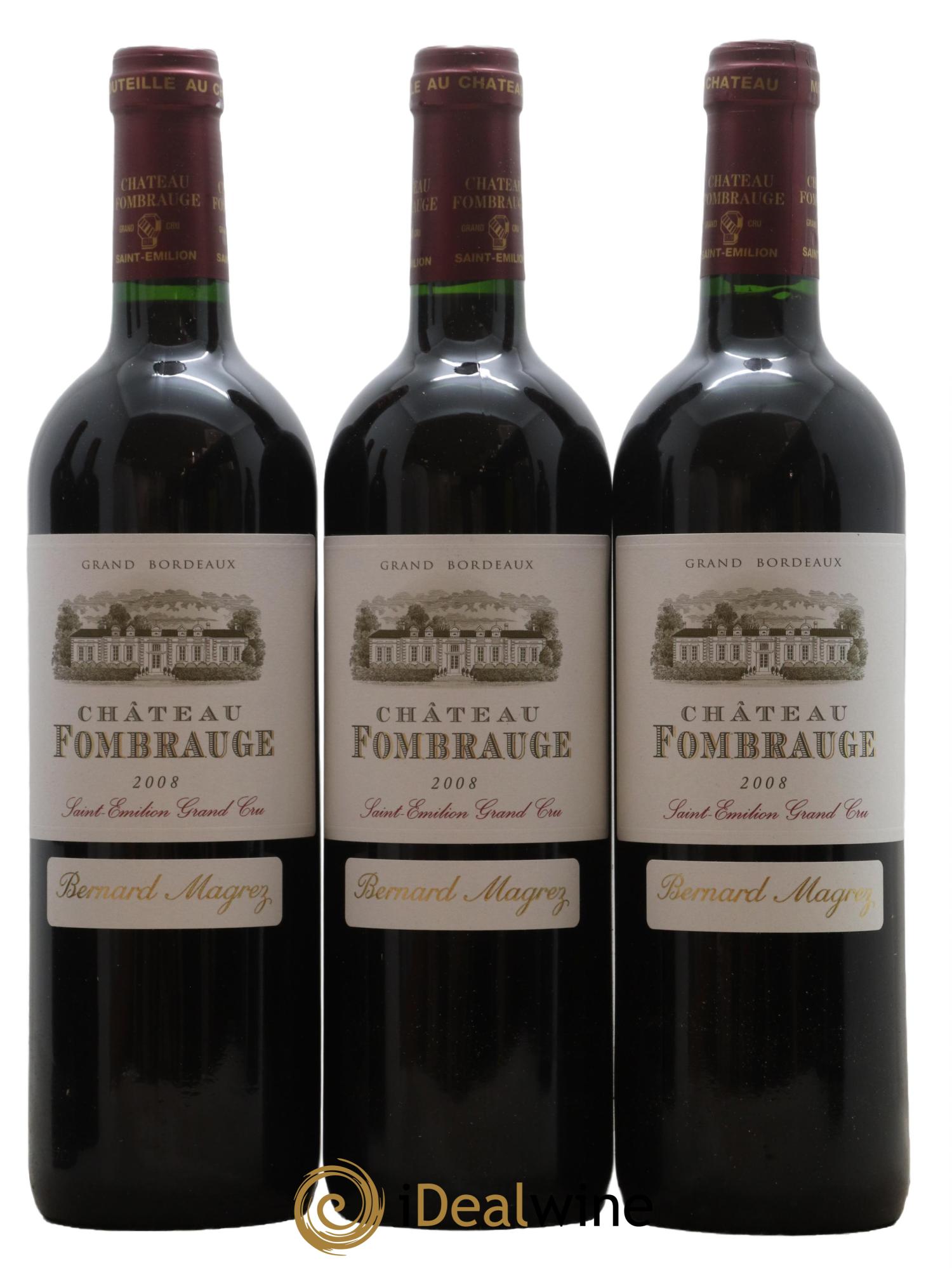 Château Fombrauge Grand Cru Classé  2008 - Lot de 6 bouteilles - 2