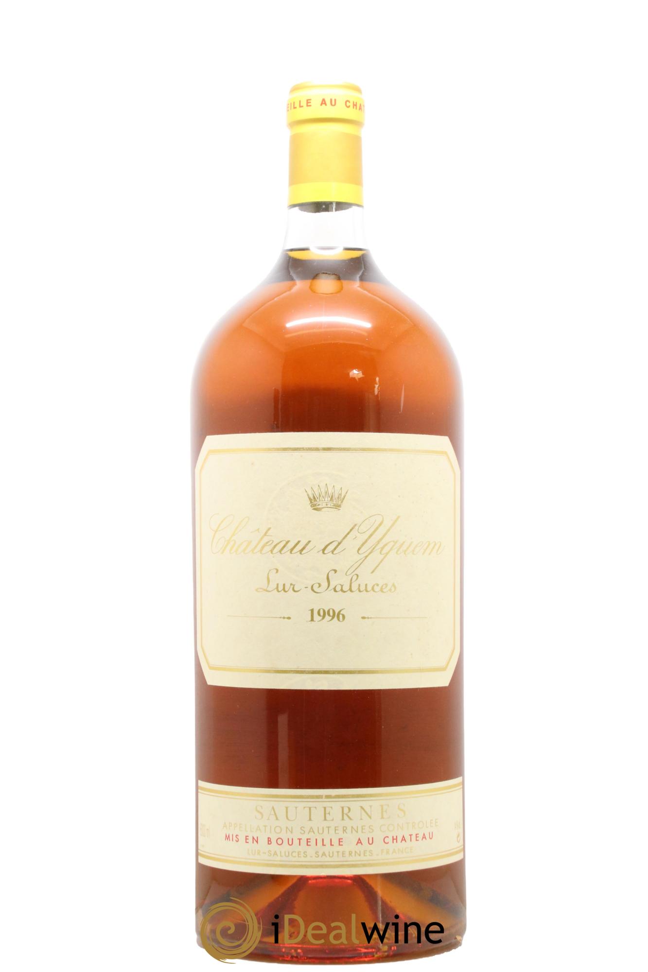 Château d' Yquem 1er Cru Classé Supérieur 1996 - Lot of 1 imperiale - 1