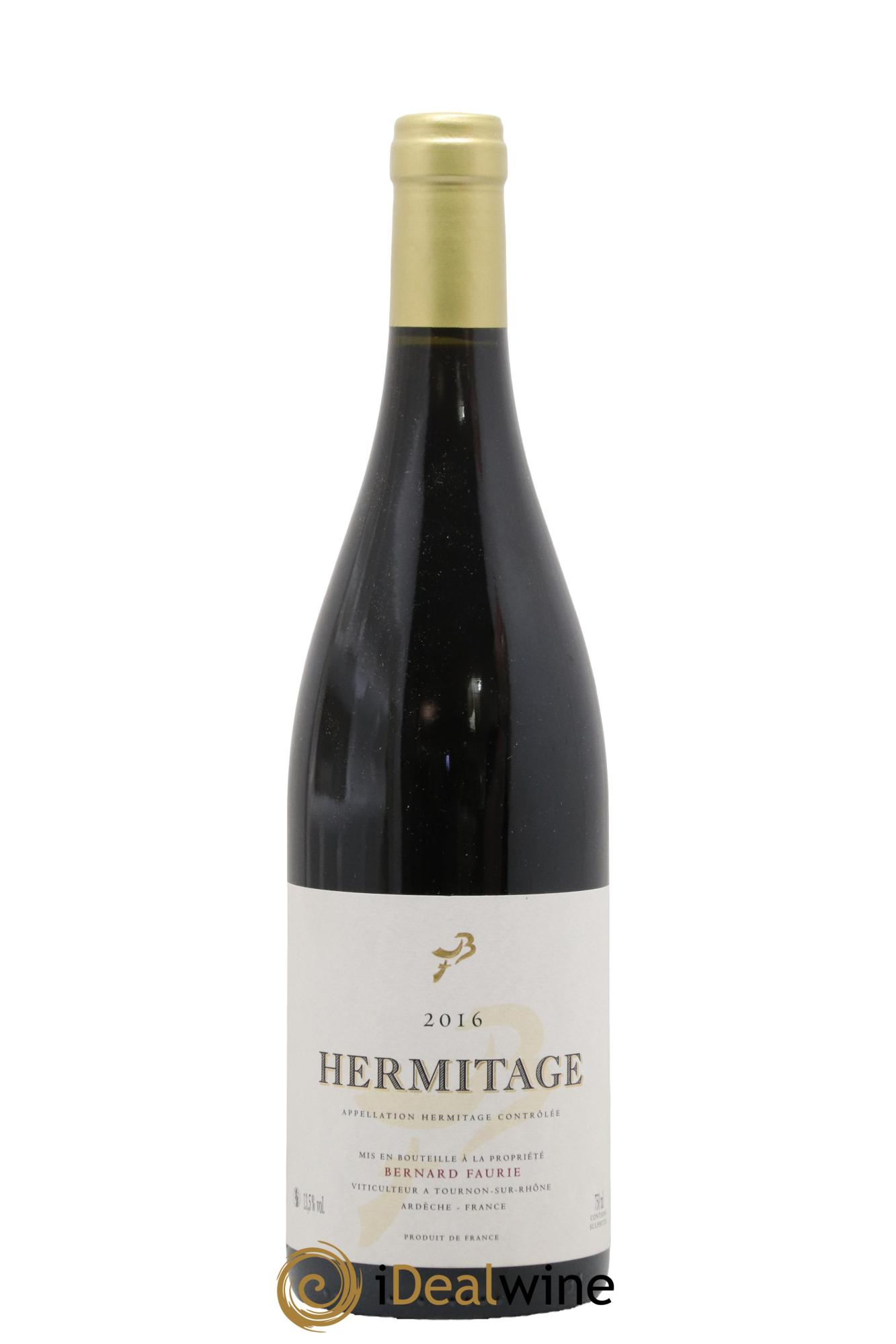 Hermitage Bessards Méal (capsule dorée) Bernard Faurie 2016 - Posten von 1 Flasche - 0