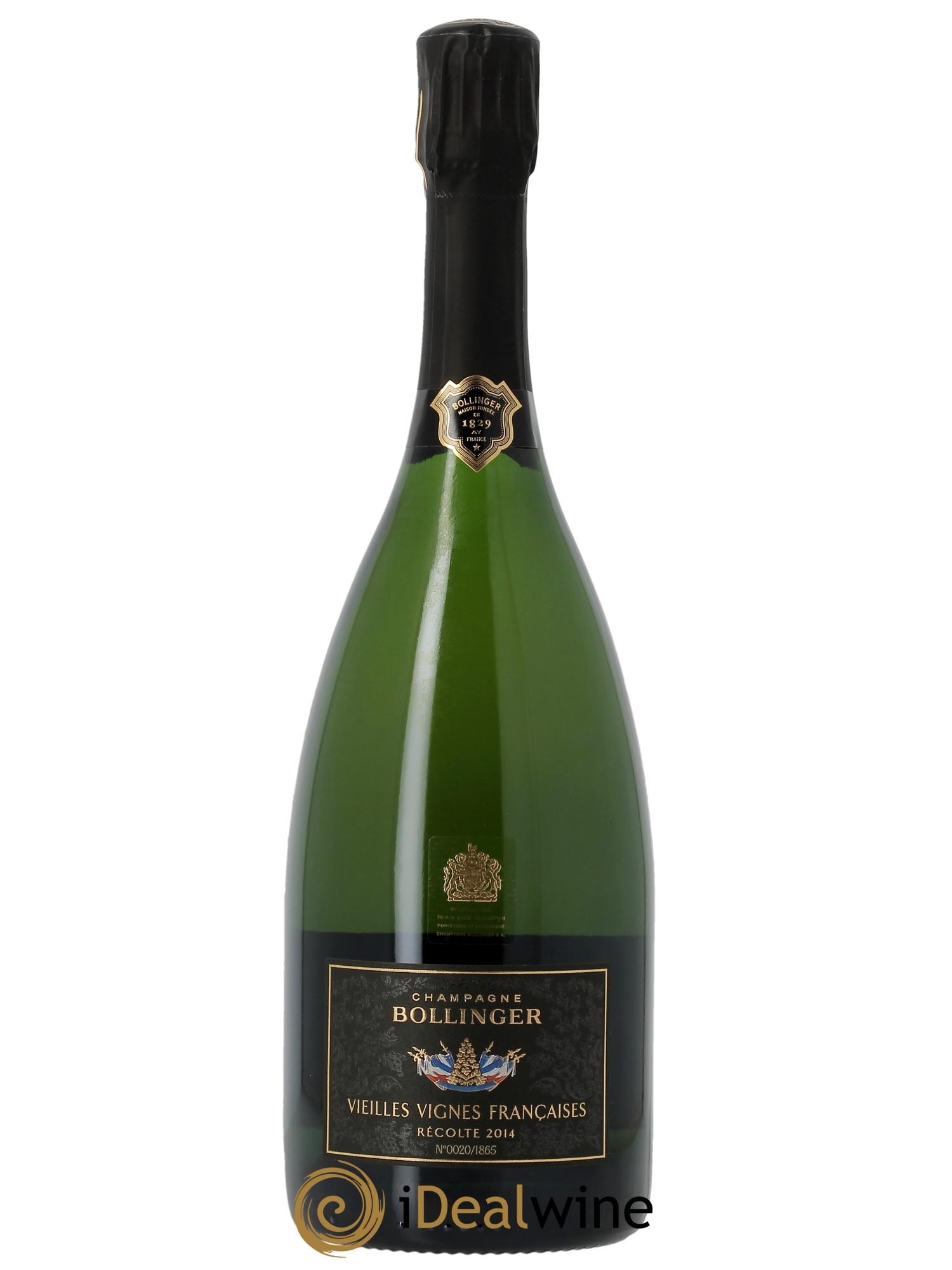 Brut Vieilles Vignes Françaises Bollinger 2014 - Lot of 1 bottle - 1
