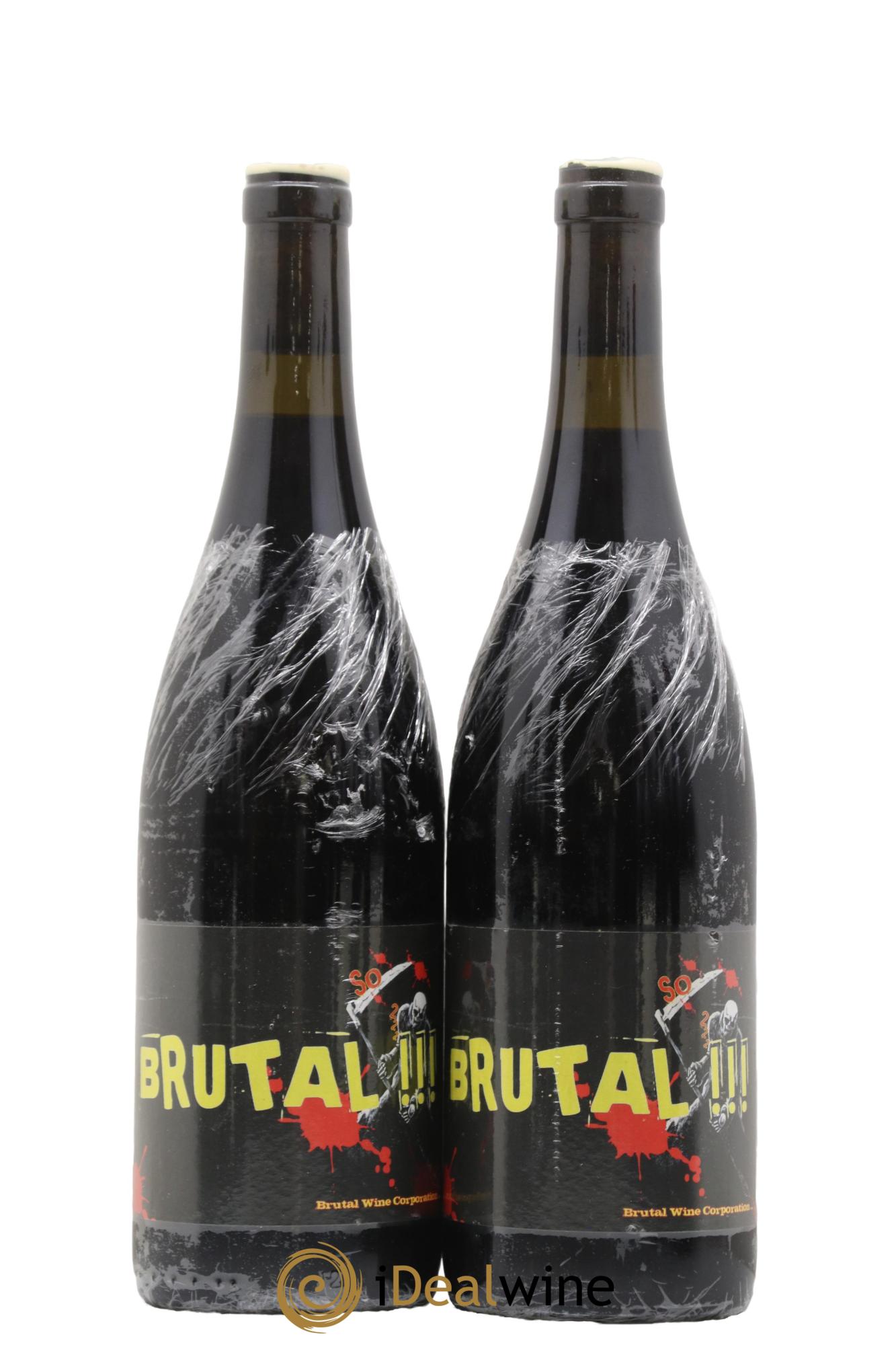 Vin de France Brutal Es D'Acqui 2015 - Lot de 2 bouteilles - 0