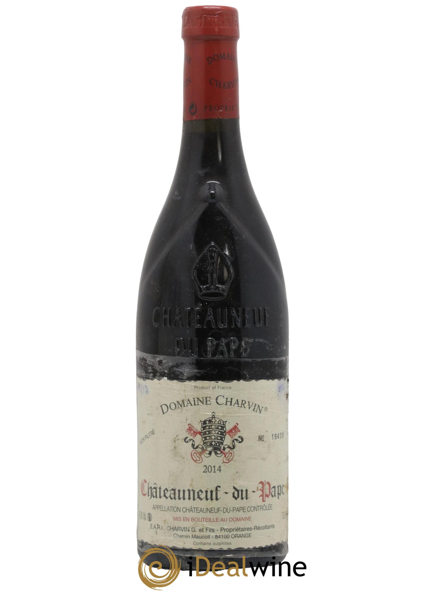 Châteauneuf-du-Pape Charvin (Domaine) 2014 - Lot de 1 bouteille - 0