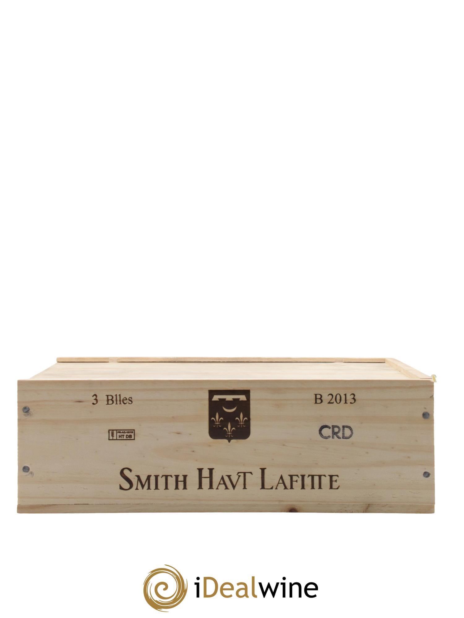 Château Smith Haut Lafitte 2013 - Lot of 3 bottles - 1